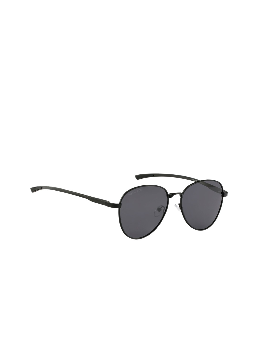 

ROYAL SON Unisex Black Lens Aviator Polarized Sunglasses CHI00105-C1