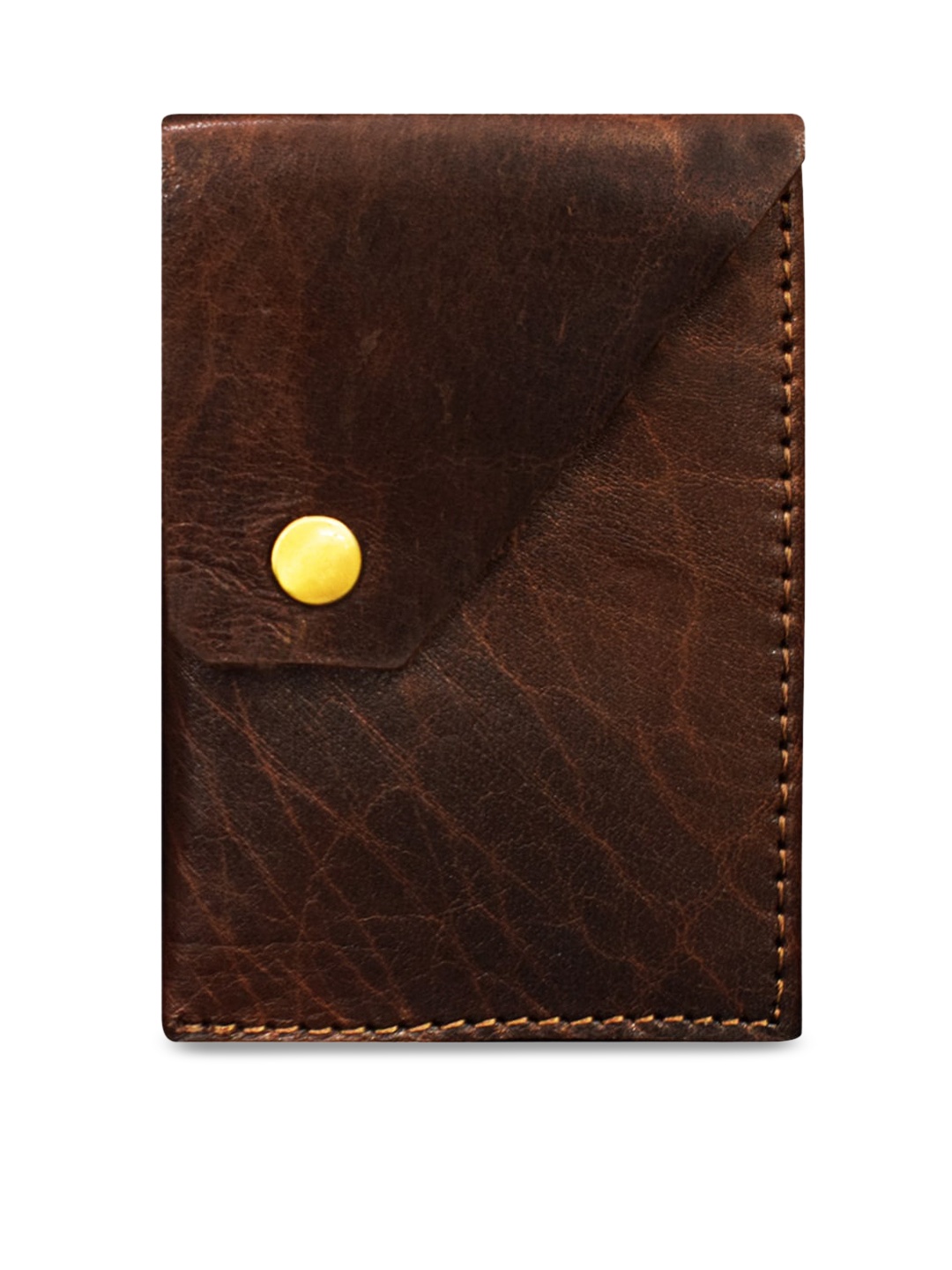 

ABYS Men Brown Solid Card Holder