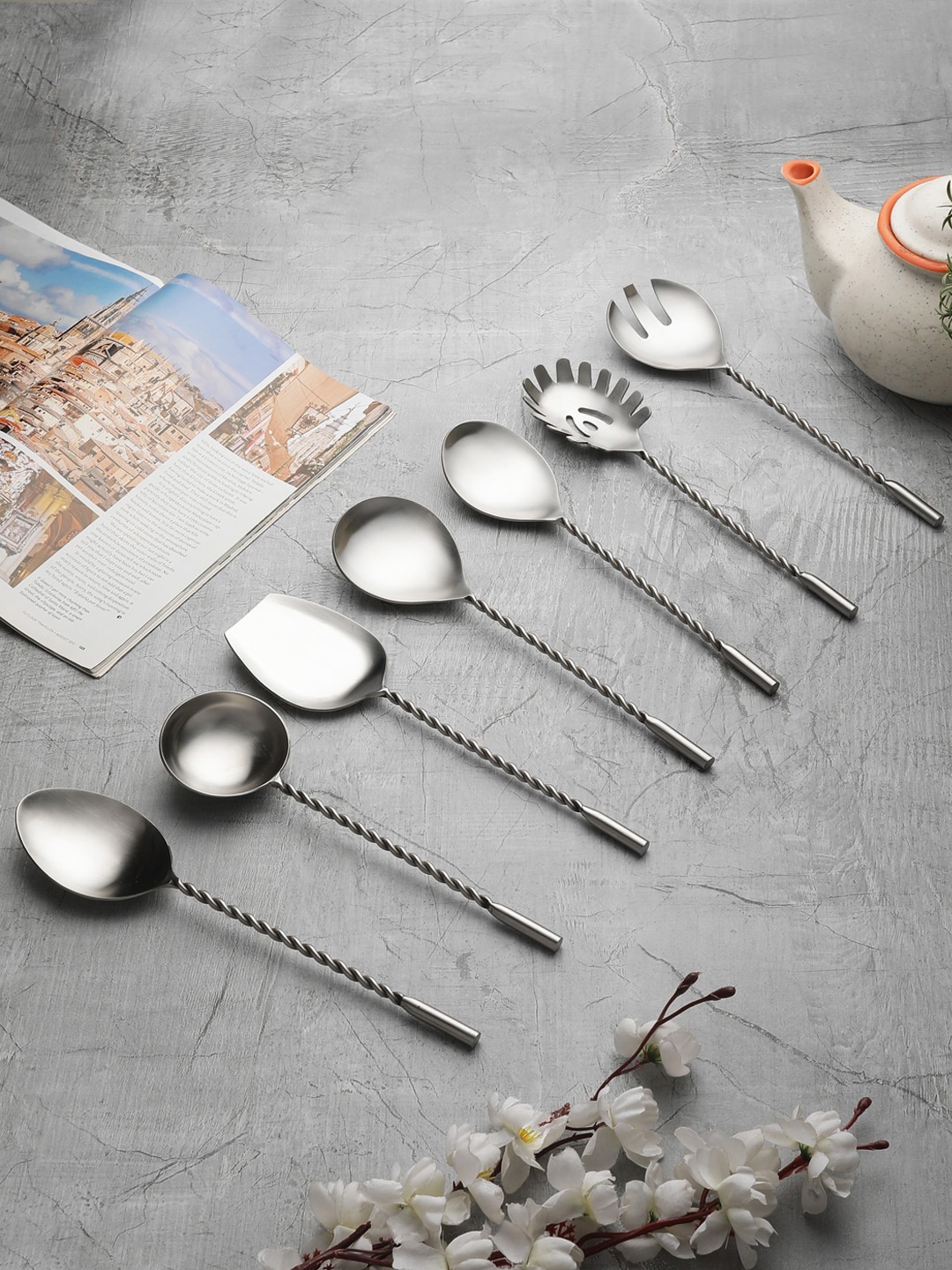 VarEesha Silver-Toned Set