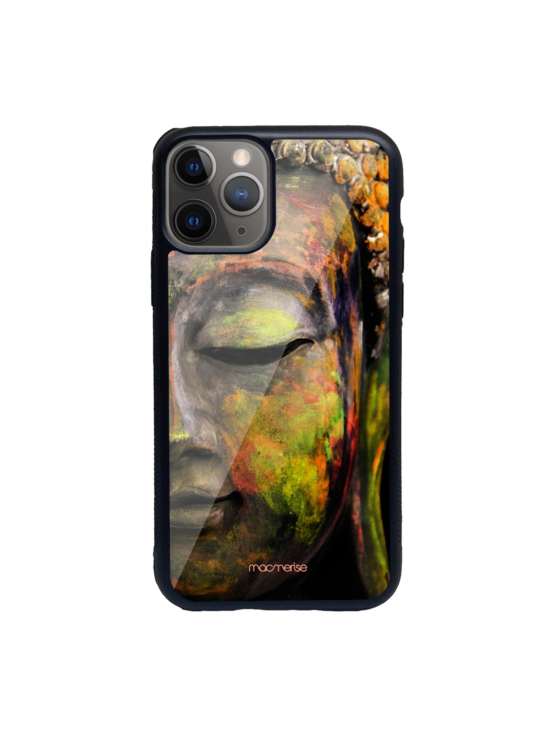 

macmerise Green & Orange Buddha Art iPhone 11 Pro Max Phone Case