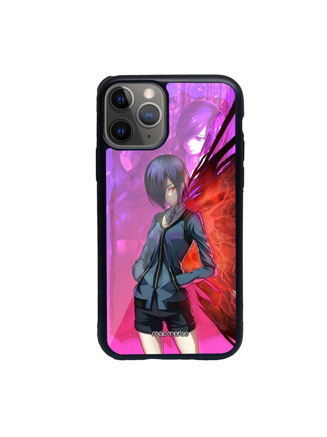 

macmerise Multicoloured Touka Kirishima Glass iPhone 11 Pro Phone Case, Multi
