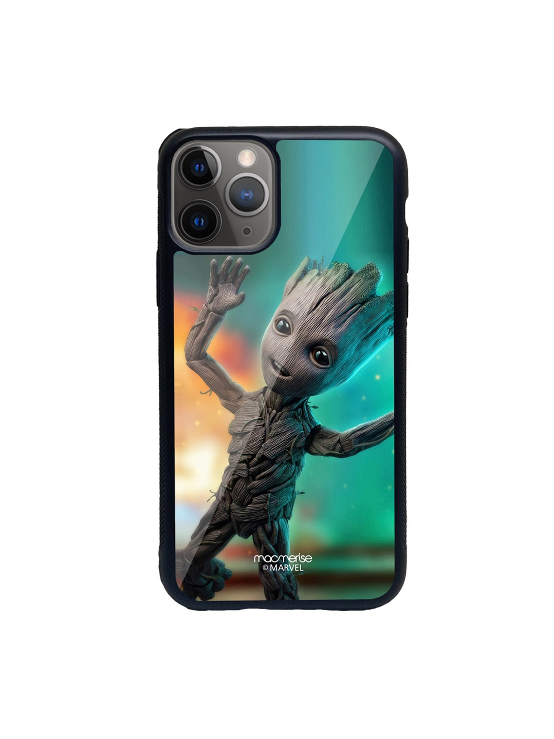 

macmerise Blue & Grey Baby Groot Printed iPhone 11 Pro Max Back Case