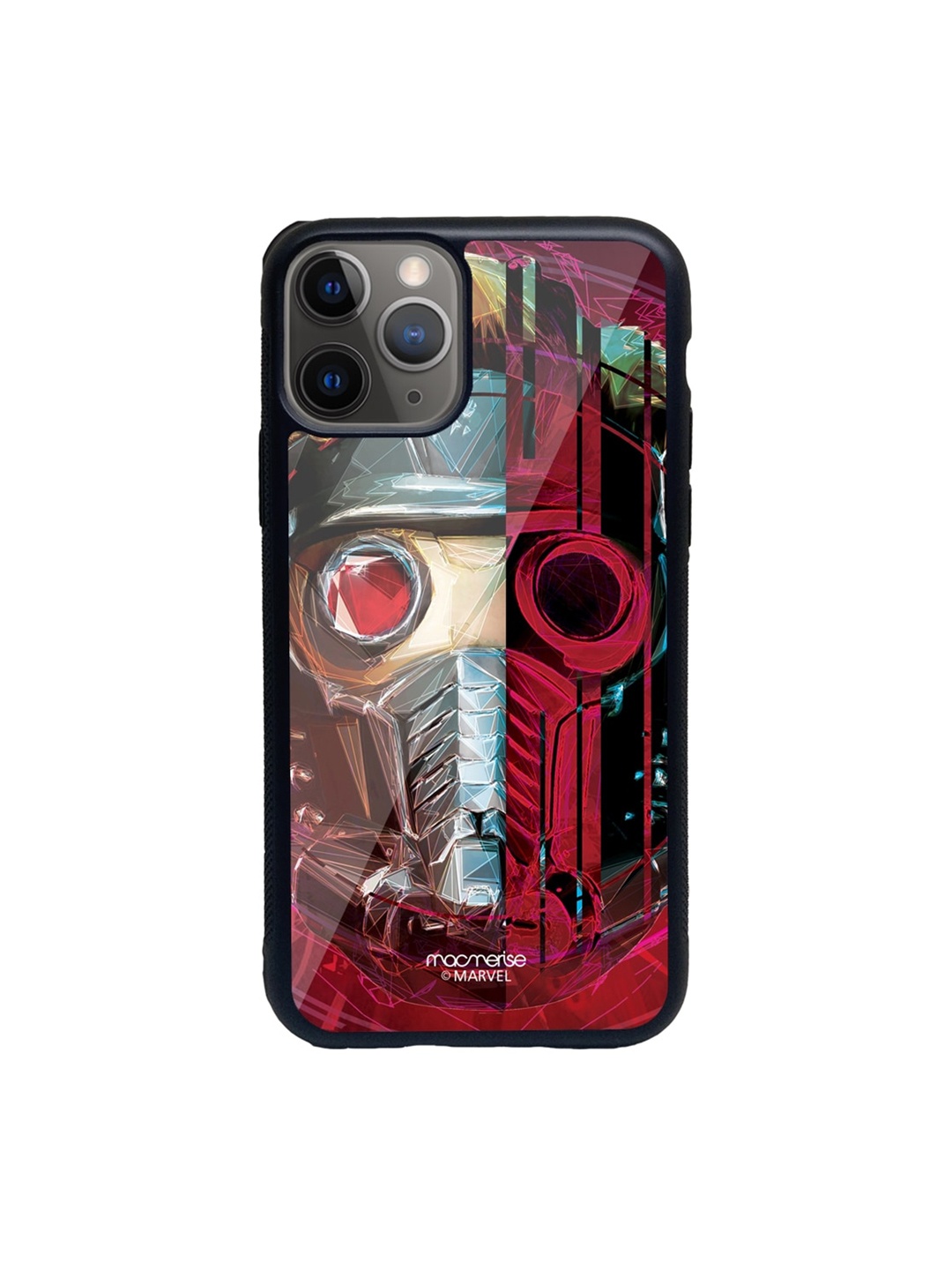 

Macmerise Black & Red Grunge Suit StarLord Glass iPhone 11 Pro Phone Case