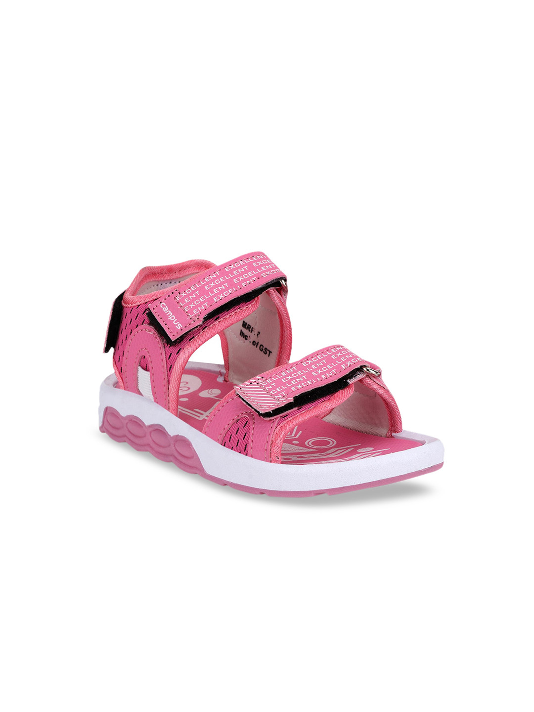 

Campus Unisex Kids Pink & White Comfort Sandals