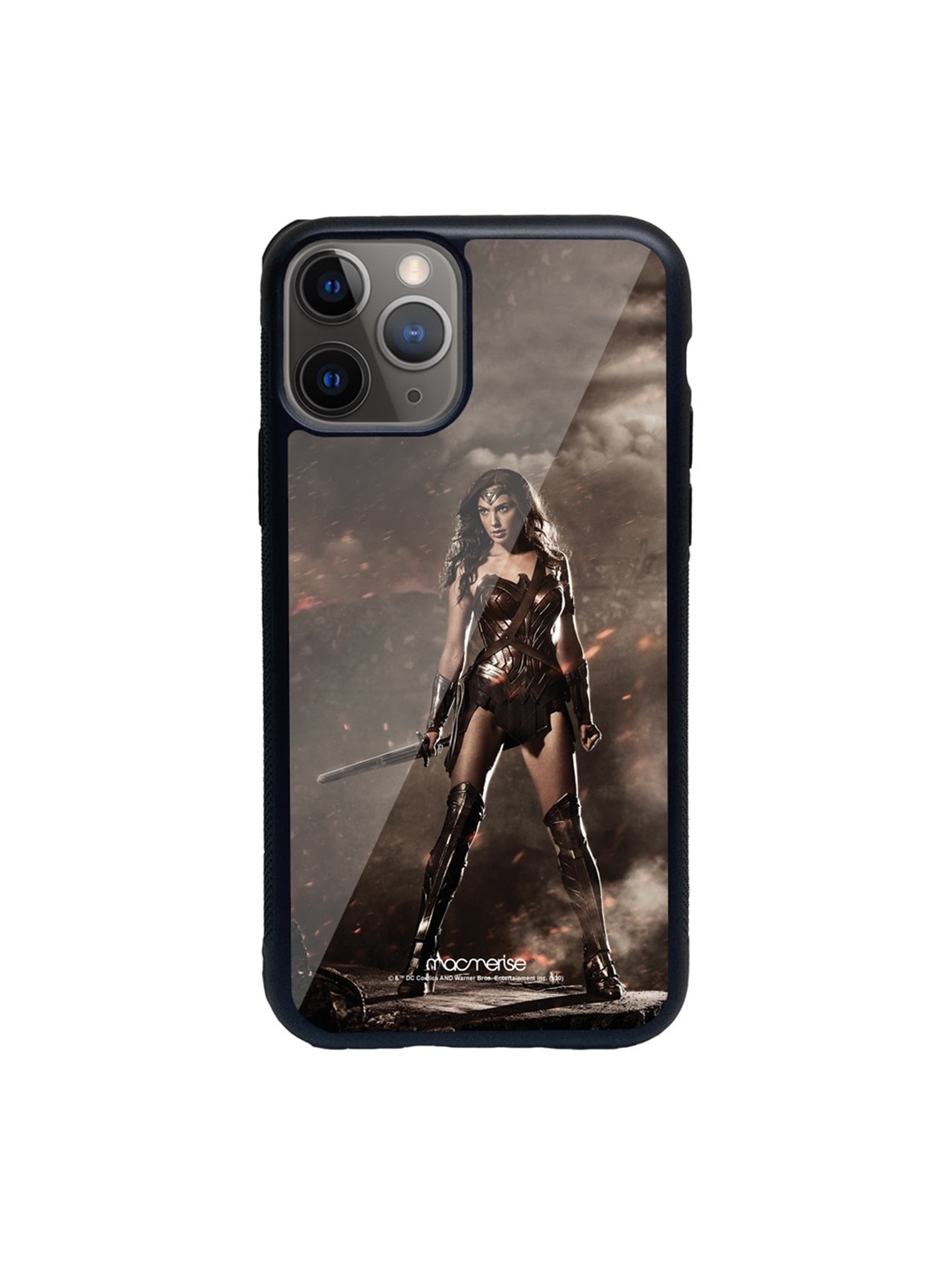 

Macmerise Black & Brown Lethal Wonderwoman Glass iPhone 11 Pro Max Phone Case