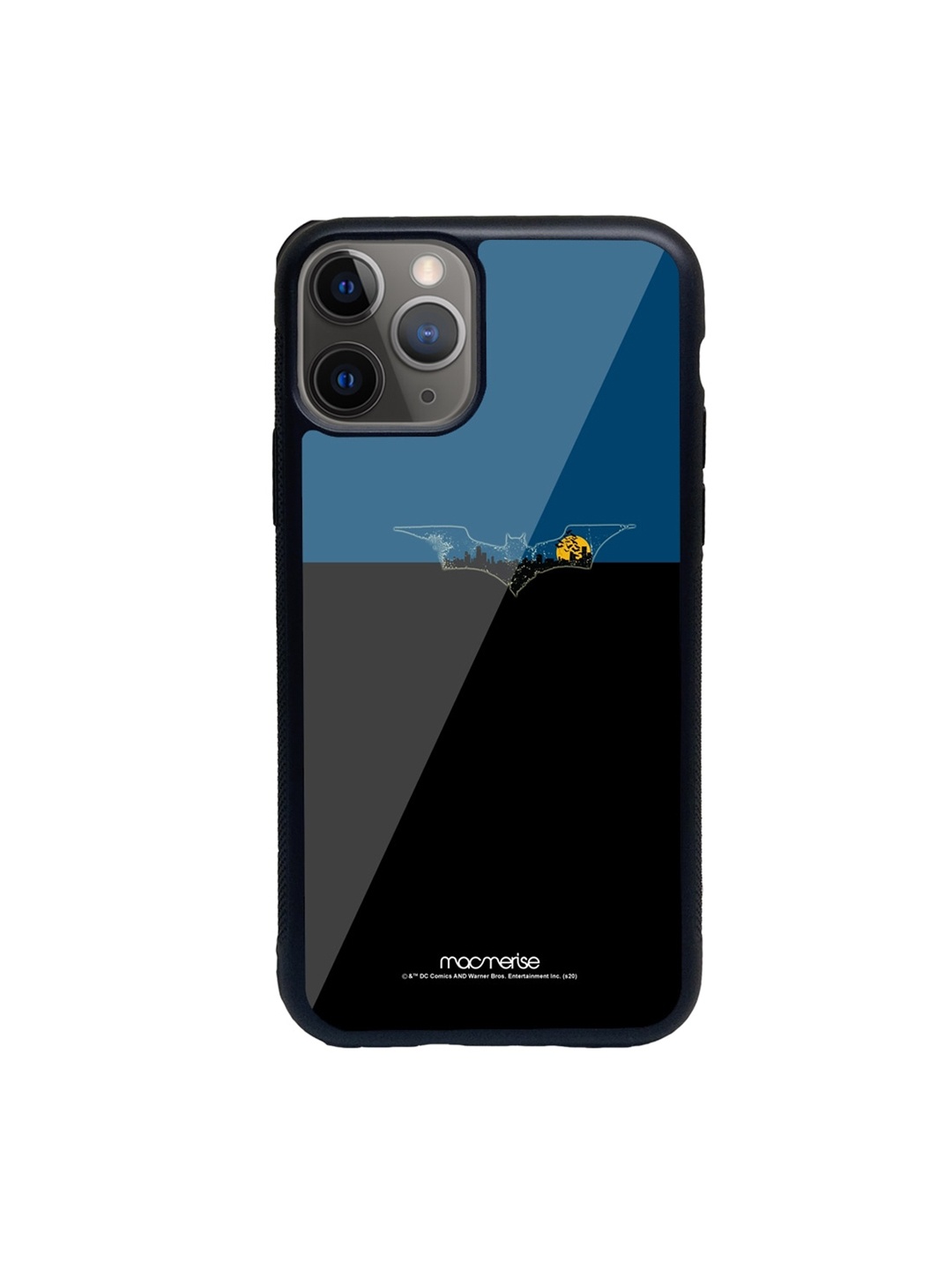 

macmerise Blue & Black Batmans Gotham Glass iPhone 11 Pro Max Phone Case