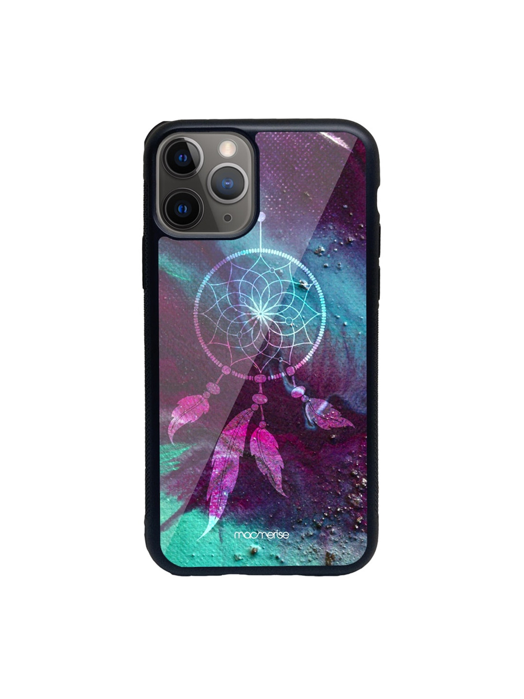 

macmerise Black & Purple Dream Catcher iPhone 11 Pro Max Back Case