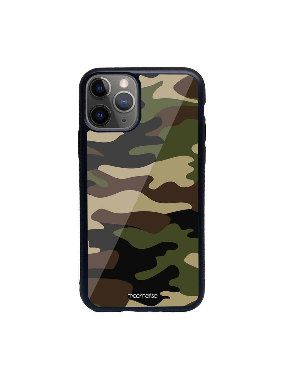 

Macmerise Brown & Beige Camo Military Glass iPhone 11 Pro Max Phone Case