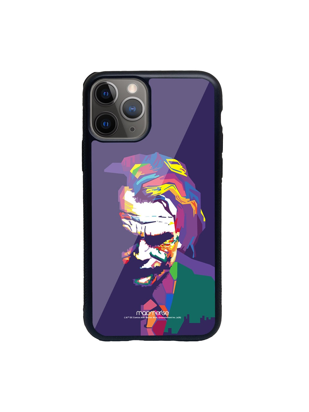 

macmerise Purple & Green Joker Art Printed iPhone 11 Pro Max Back Case