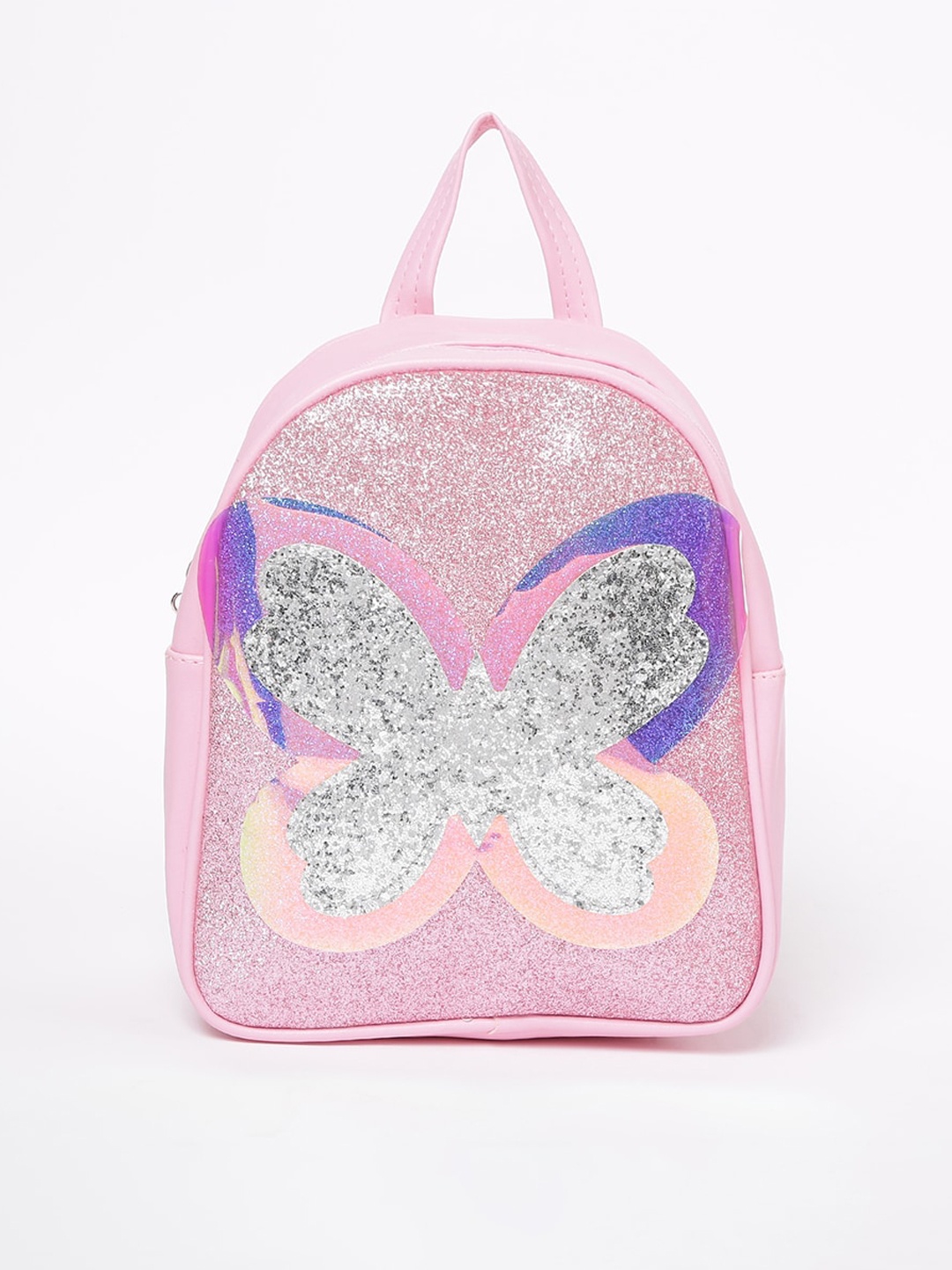 

Ginger by Lifestyle Women Pink & Purple Embellished Backpacks