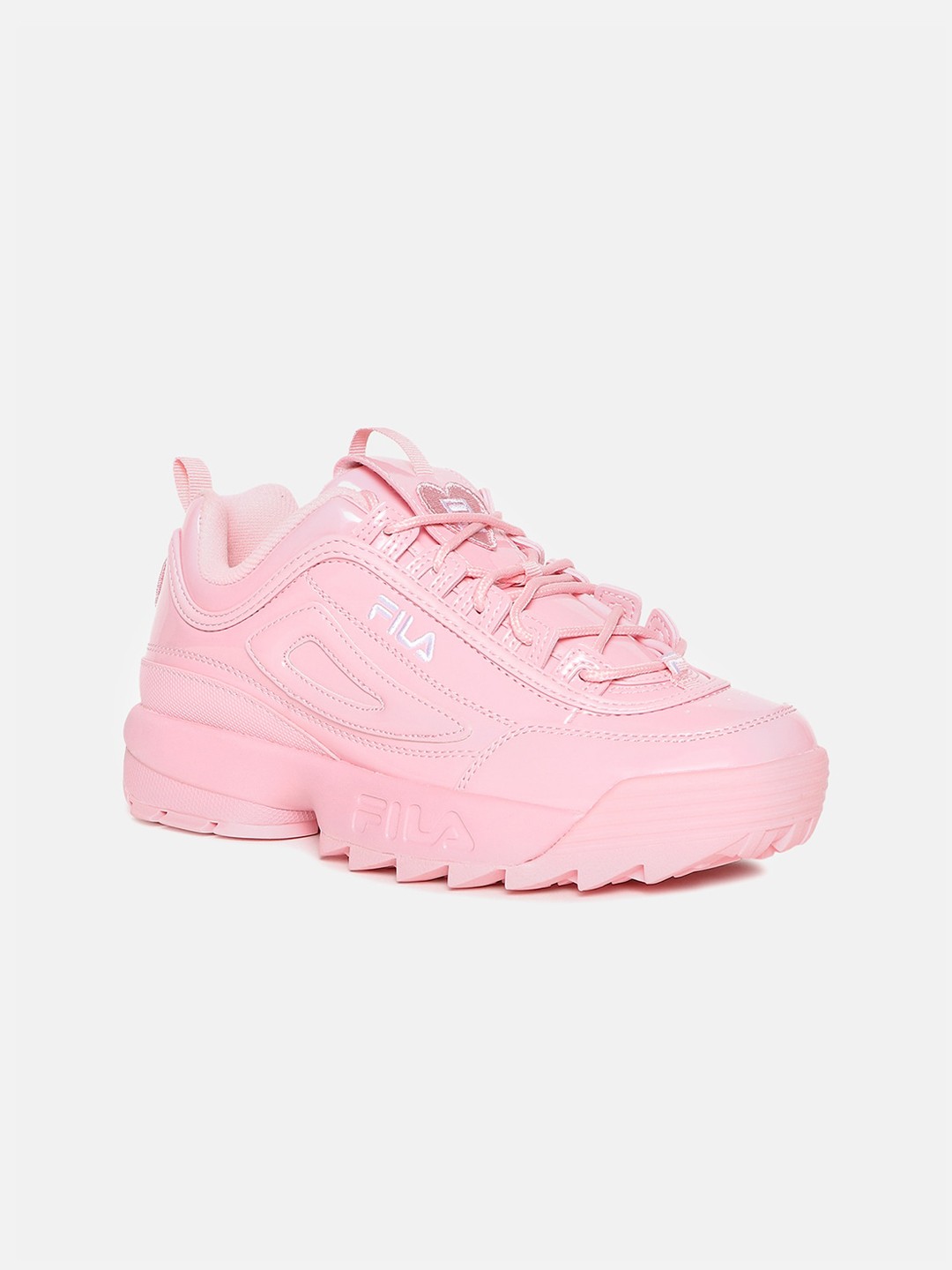 

FILA Women Pink Solid Sneakers Casual Shoes