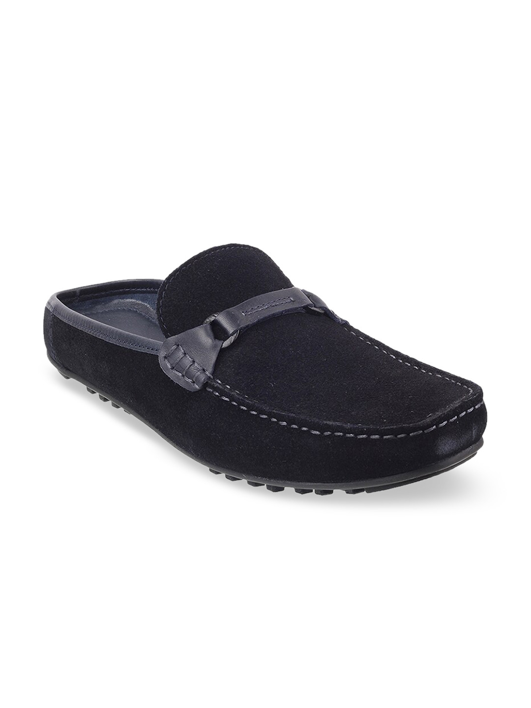 

Mochi Men Blue Suede Shoe Style Sandals