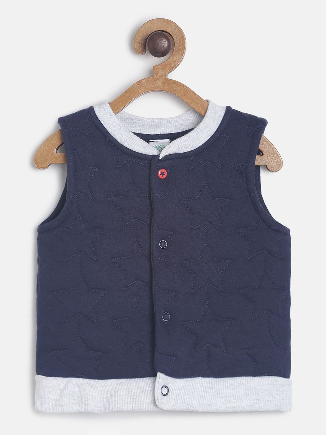 

MINI KLUB Boys Blue Printed Tailored Jacket