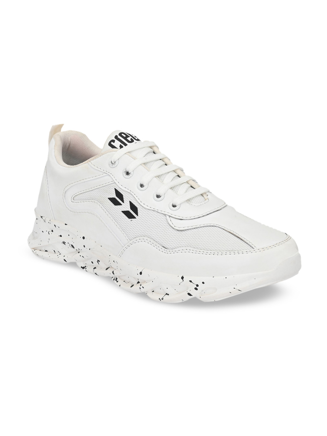 

Crew STREET Men White Mesh Training or Gym Non-Marking Shoes