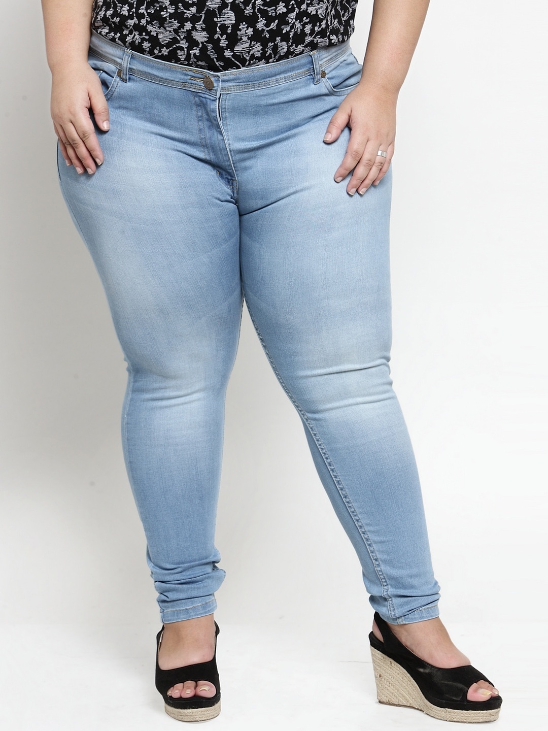 

plusS Women Blue Slim Fit Jeans