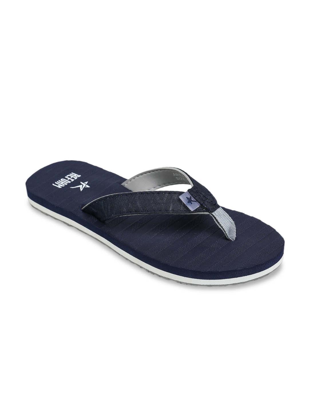

REFOAM Women Navy Blue Solid Thong Flip-Flops