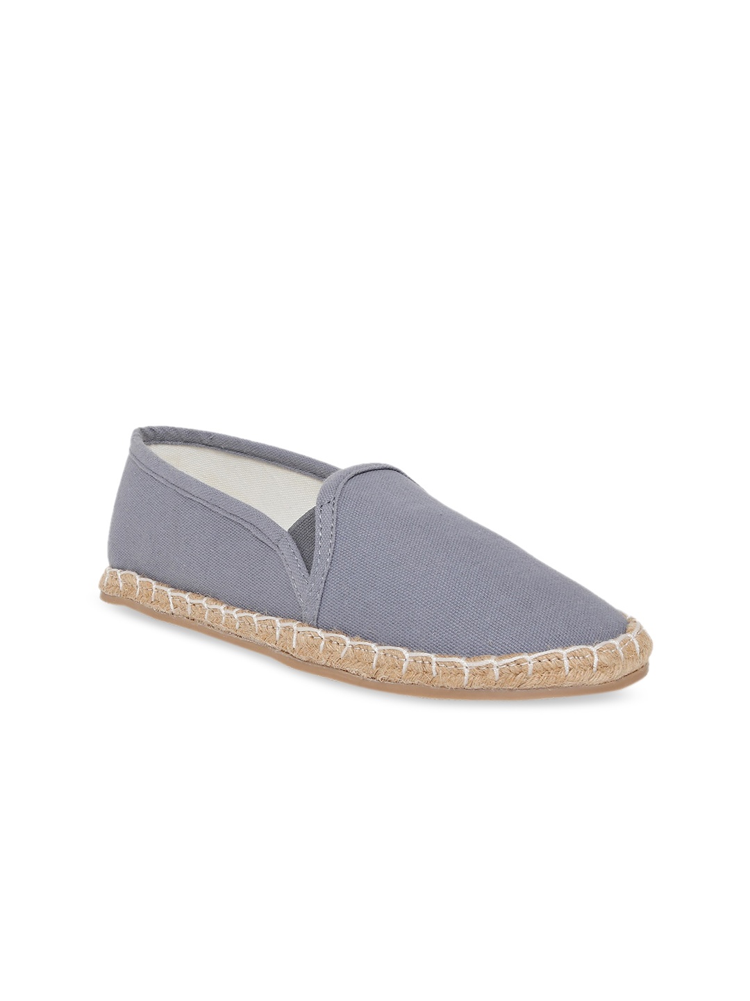 

People Women Grey Solid Espadrilles