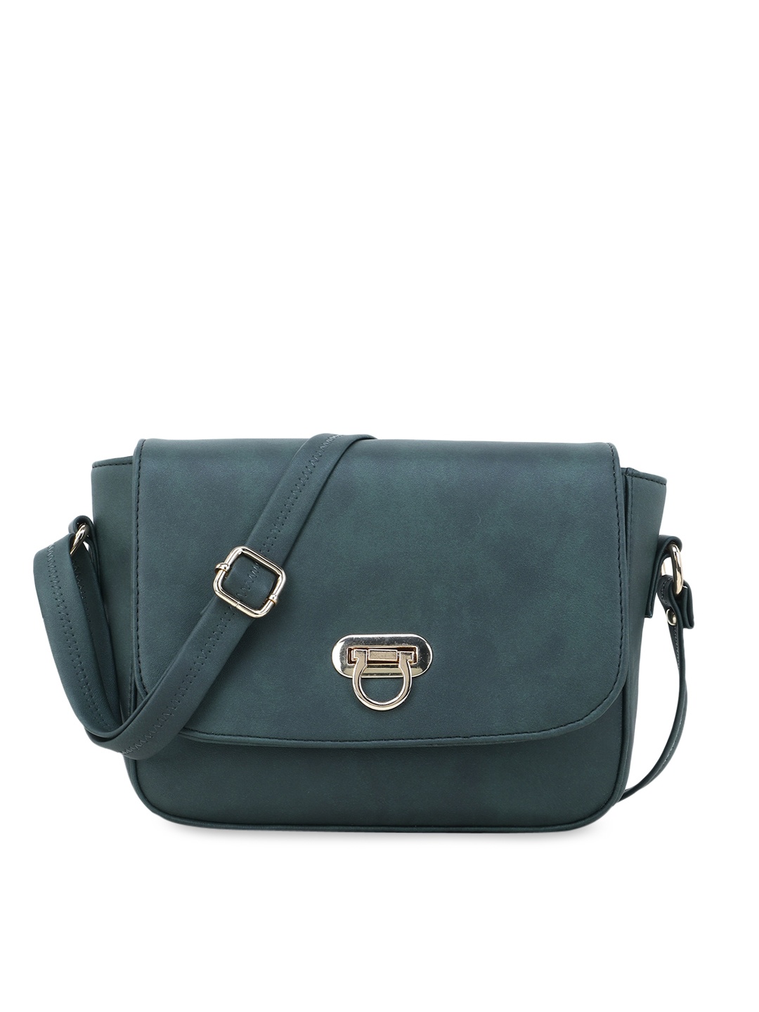 

WOMEN MARKS Green Solid Sling Bag