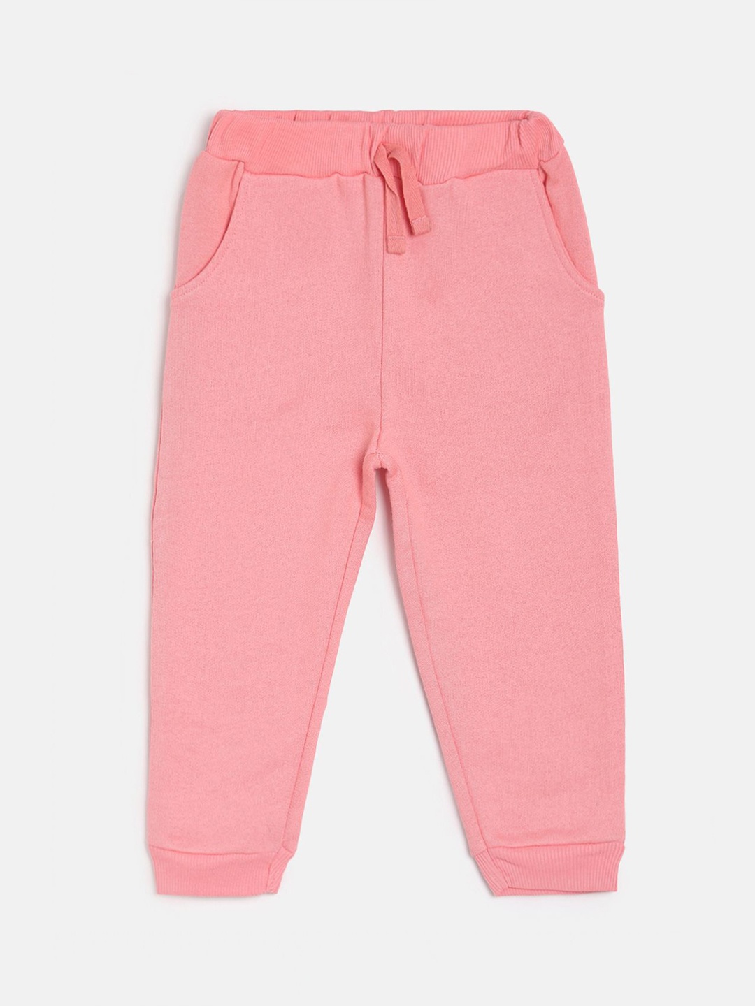 

MINI KLUB Infant Girls Pink Solid Joggers