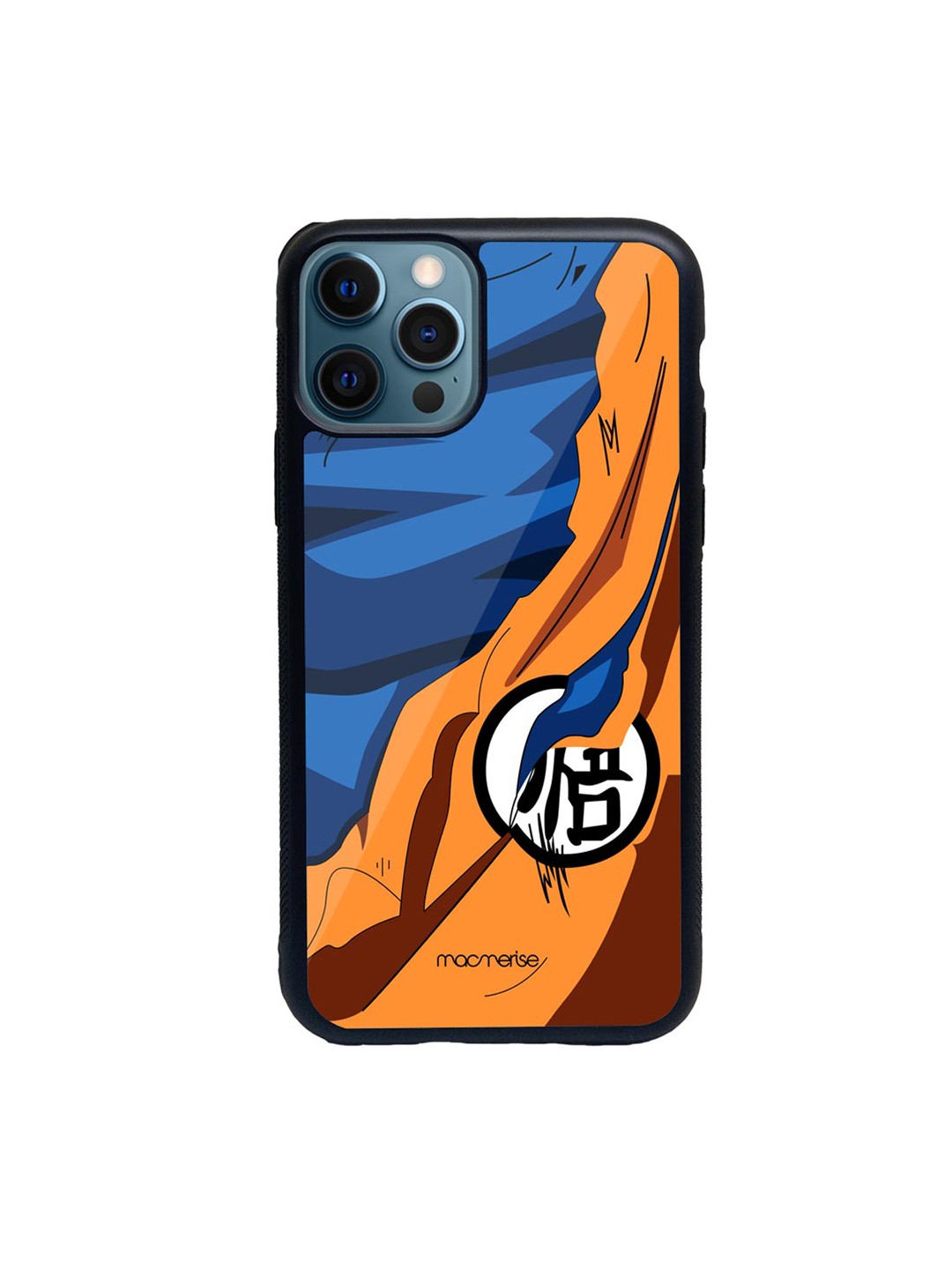 

macmerise Blue & Brown Goku Training Glass iPhone 12 Pro Phone Case