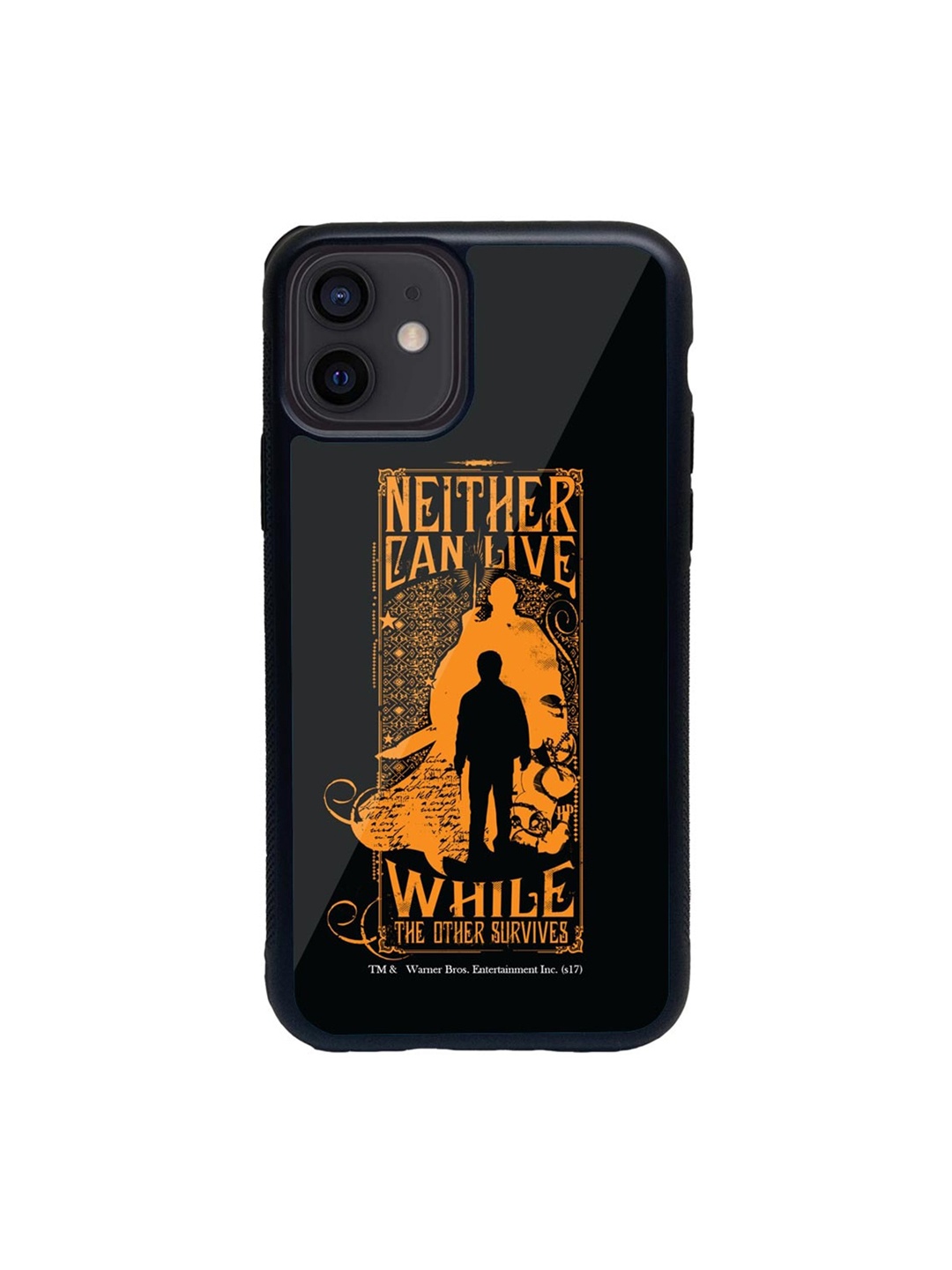 

macmerise Black & Orange Harry Vs Voldemort iPhone 12 Mini Back Case