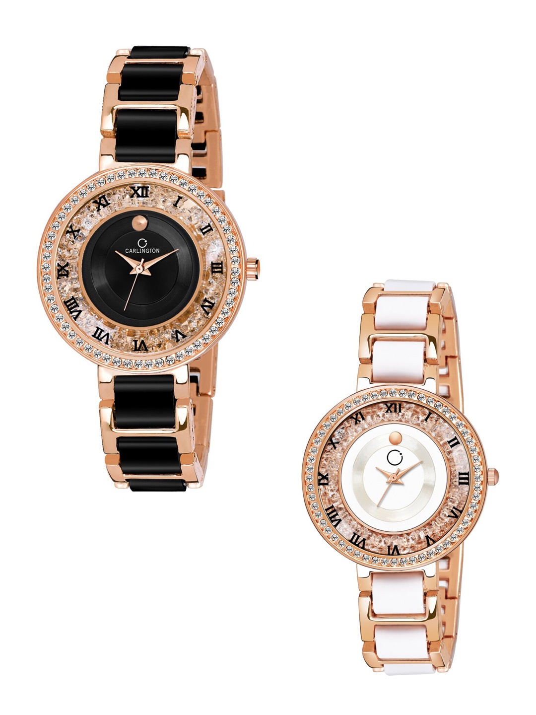 

CARLINGTON Women Multicoloured Analogue Watch, Multi