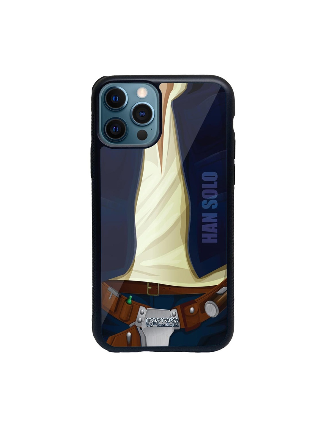 

macmerise Blue & Brown Attire Han Printed iPhone 12 Pro Max Back Case