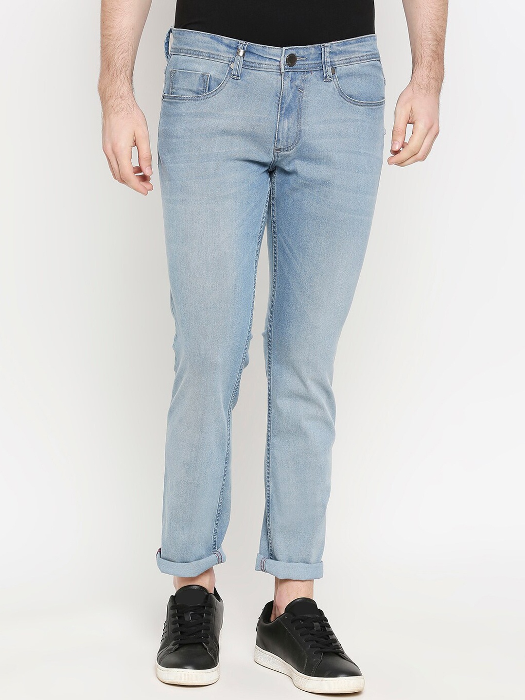 

Basics Men Blue Super Skinny Fit Jeans