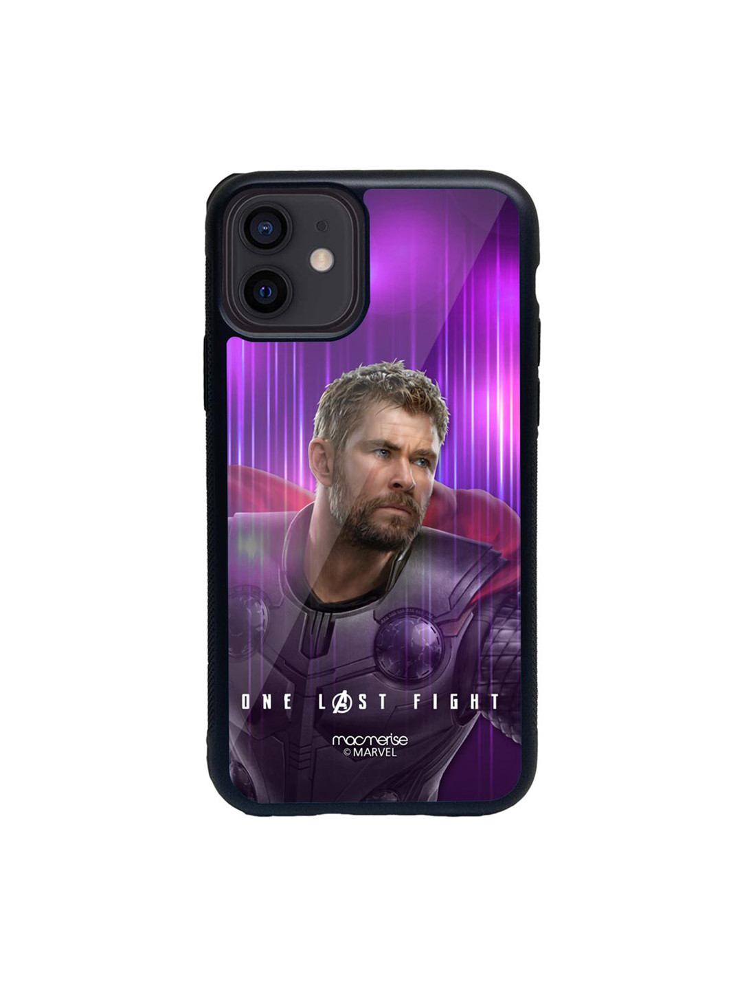 

macmerise Purple & White One Last Fight Printed iPhone 12 Mini Back Case