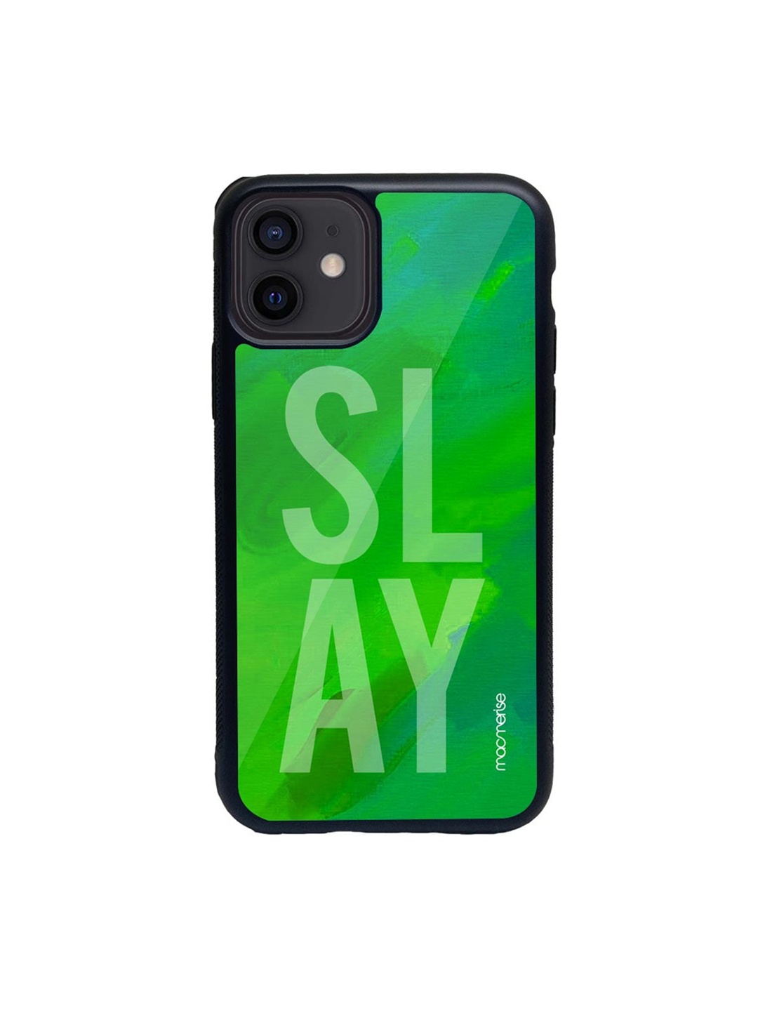 

macmerise Green Slay Glass iPhone 12 Case