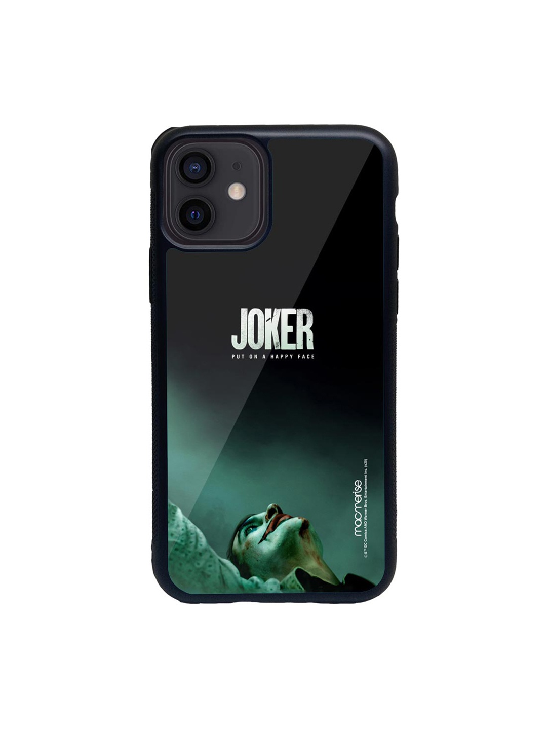 

macmerise Black & Green Rise of the Joker Printed iPhone 12 Back Case