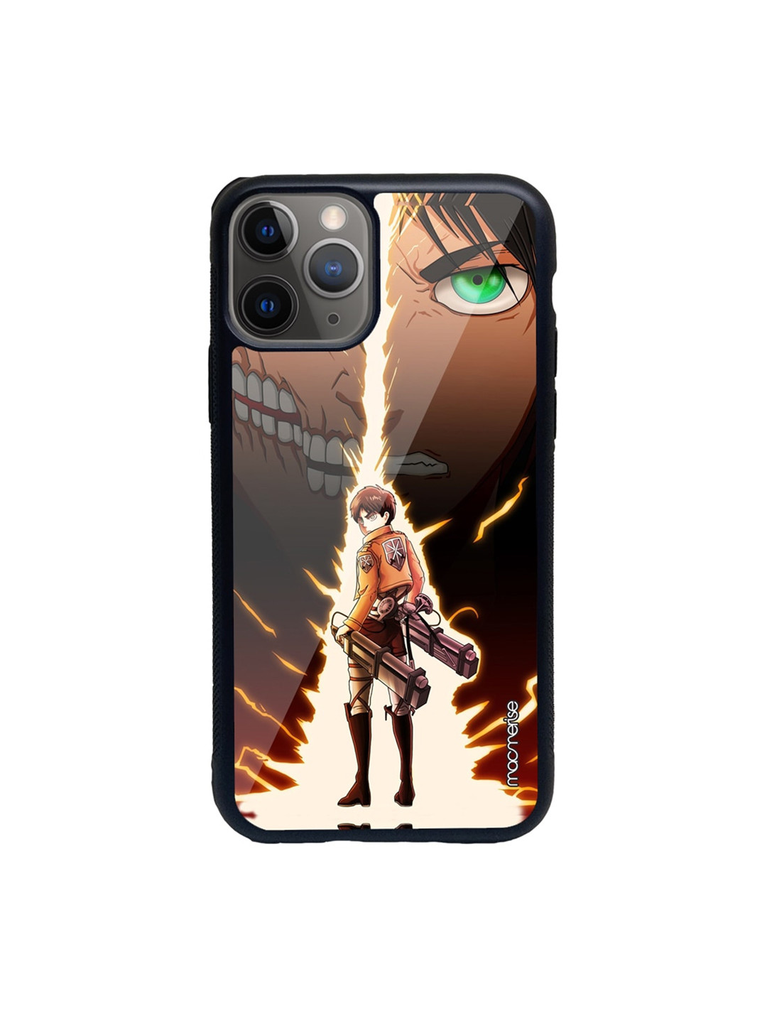 

macmerise Brown & Beige Titan Jaeger Printed iPhone 11 Pro Max Back Case