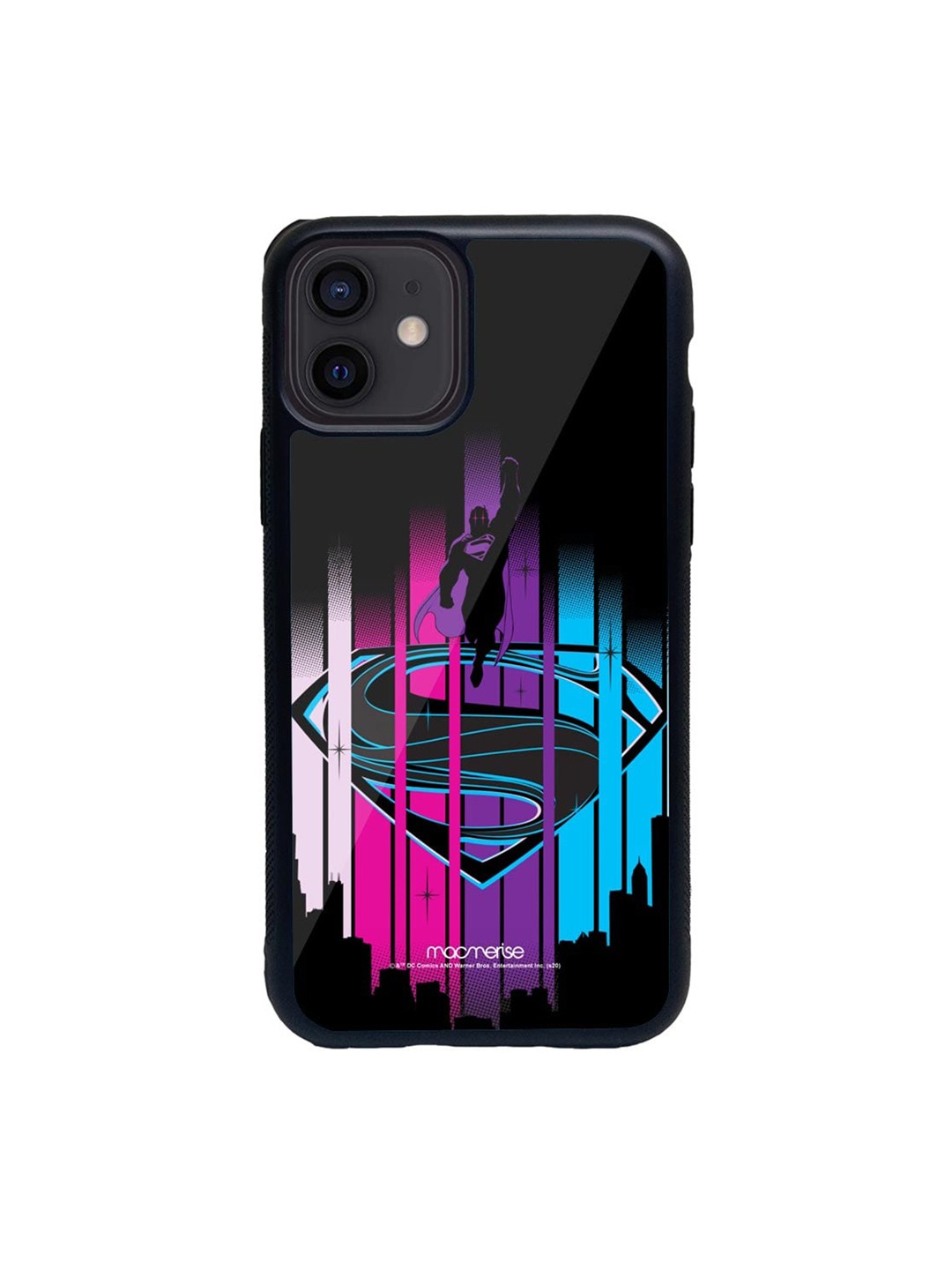

macmerise Black & Blue Symbol Of Hope Glass iPhone 12 Case