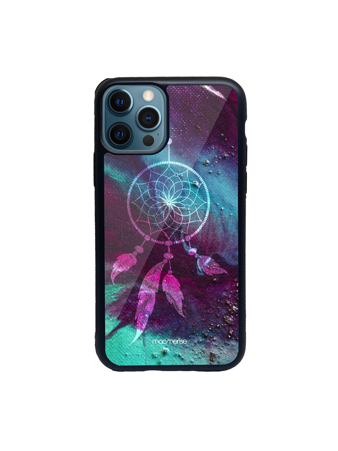 

macmerise Purple & Green Dream Catcher Glass iPhone 12 Pro Case