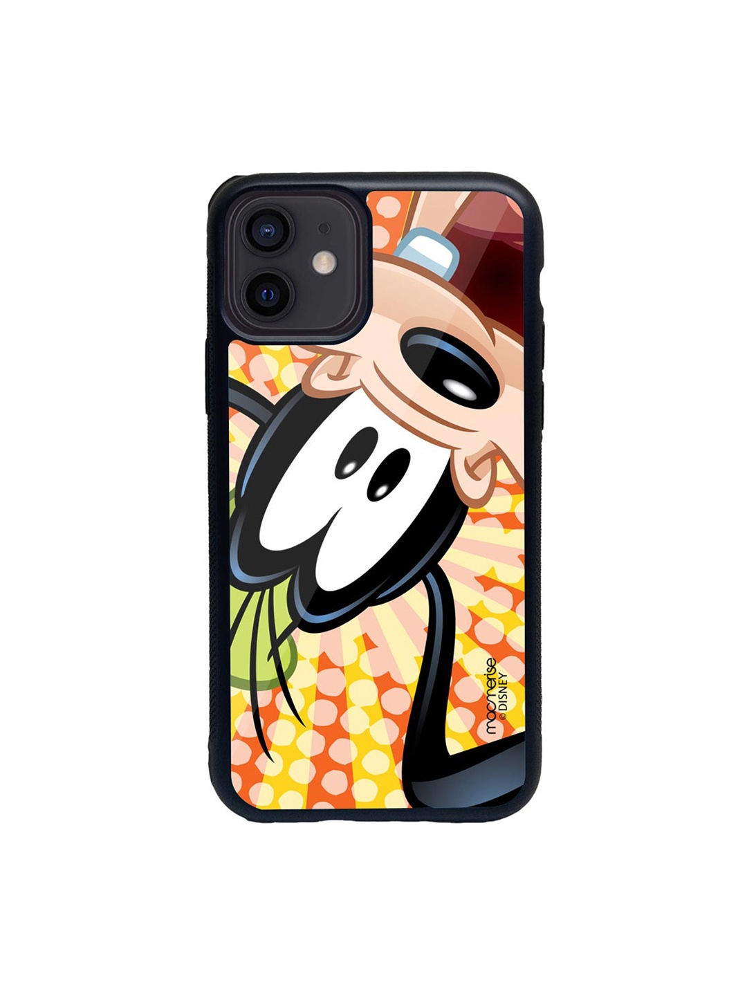 

Macmerise Multicoloured Goofy Upside Down Glass iPhone 12 Mini Phone Case, Multi