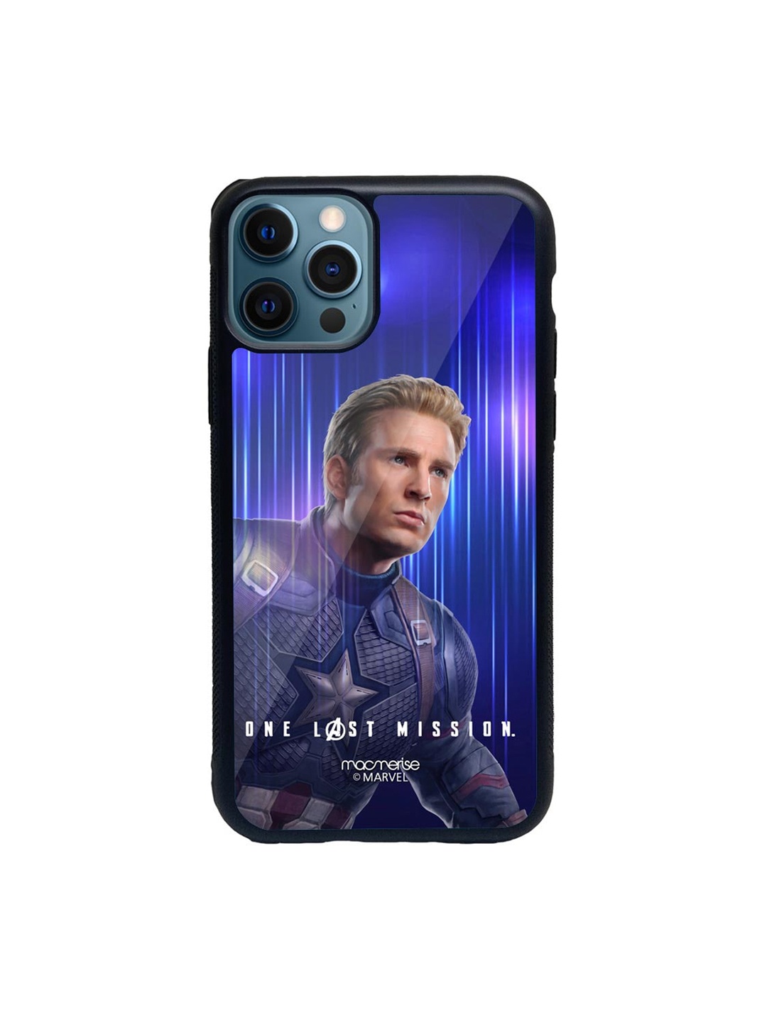 

macmerise Red & Blue One Last Mission Printed iPhone 12 Pro Back Case