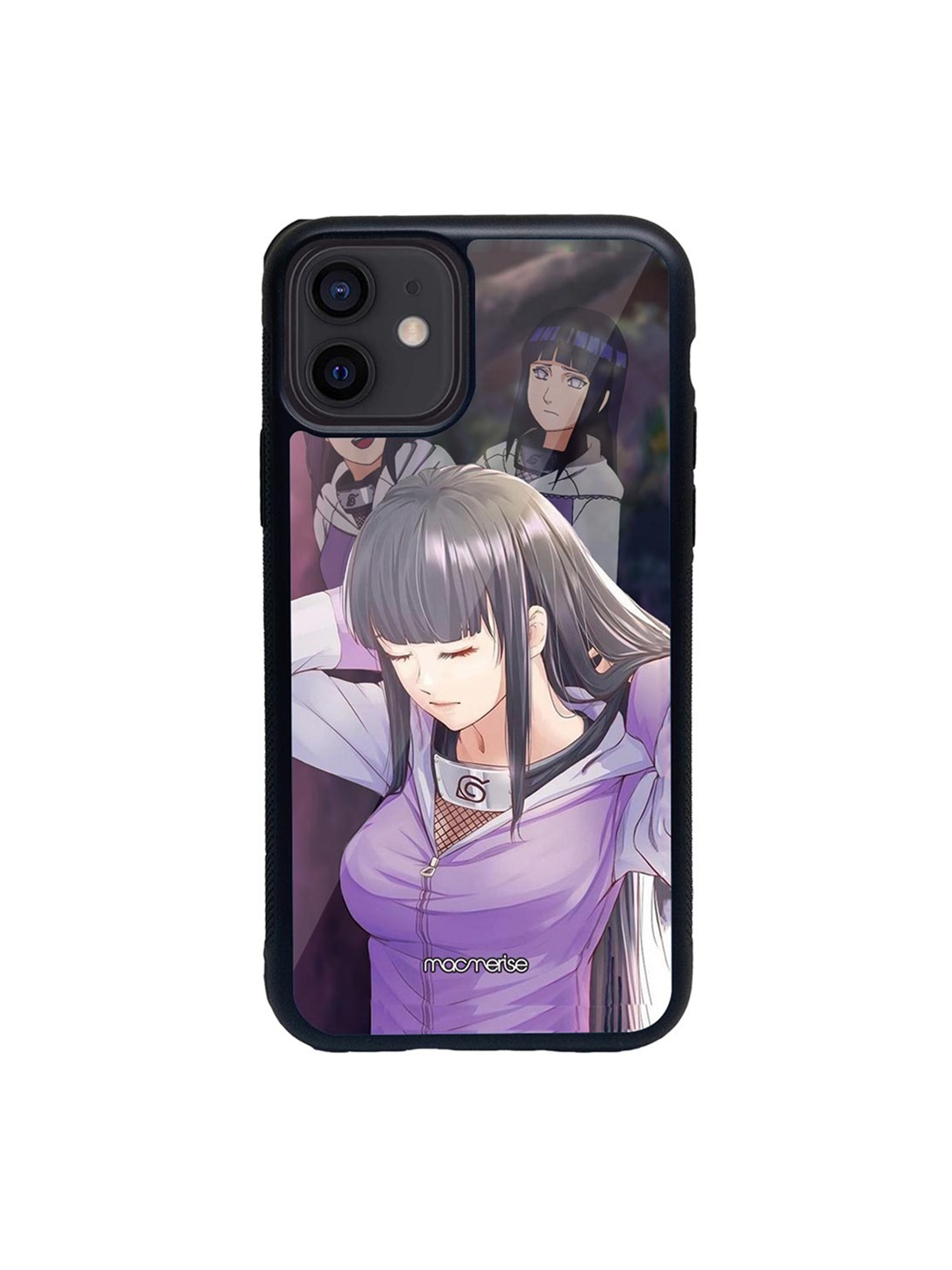 

macmerise Multicoloured Phases of Hinata Hyuga Printed iPhone 12 Back Case, Multi