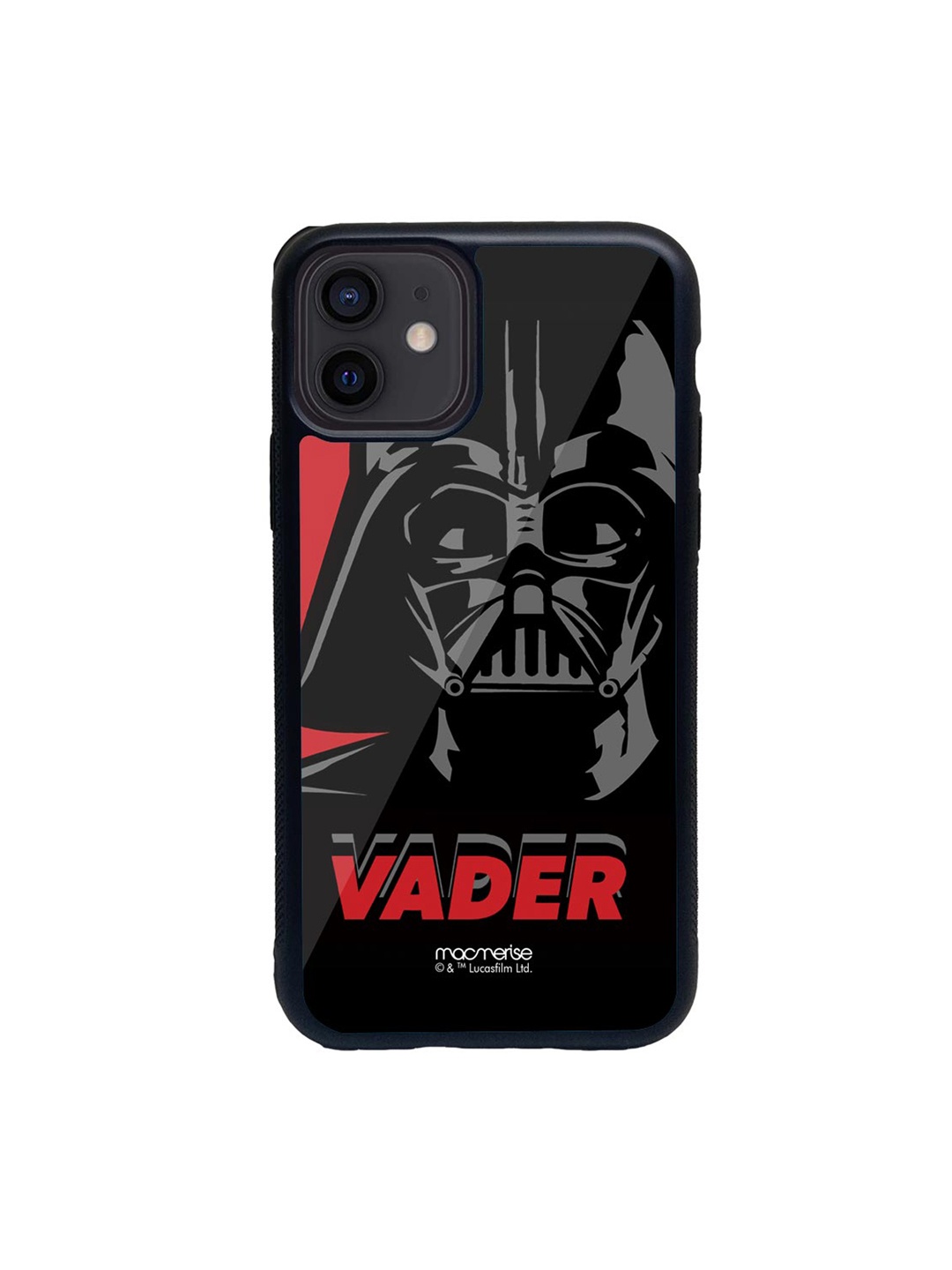 

macmerise Multicoloured Vader Glass iPhone 12 Mini Phone Case, Multi