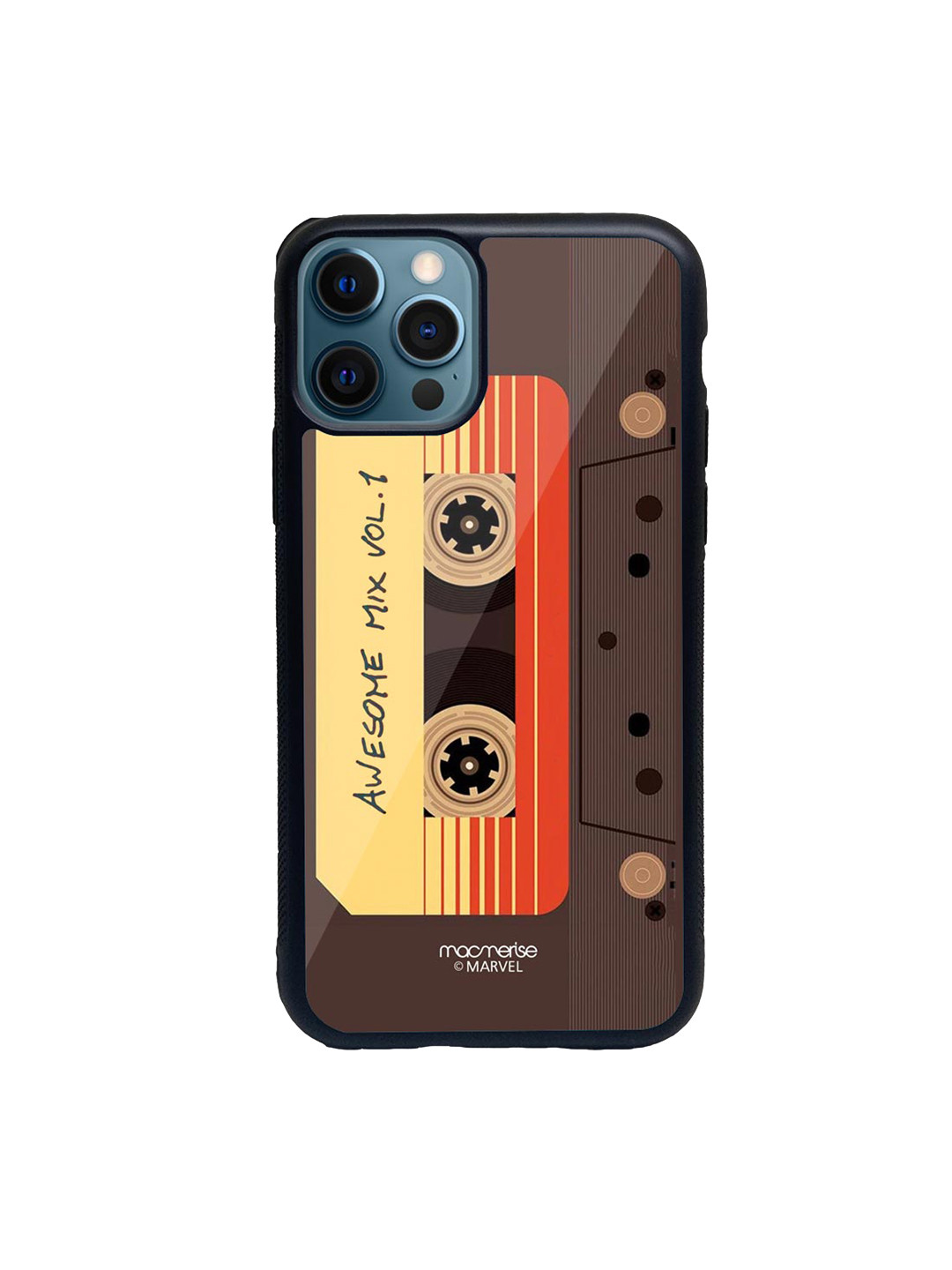 

Macmerise Brown & Red Awesome Mix Tape iPhone 12 Pro Max Phone Case