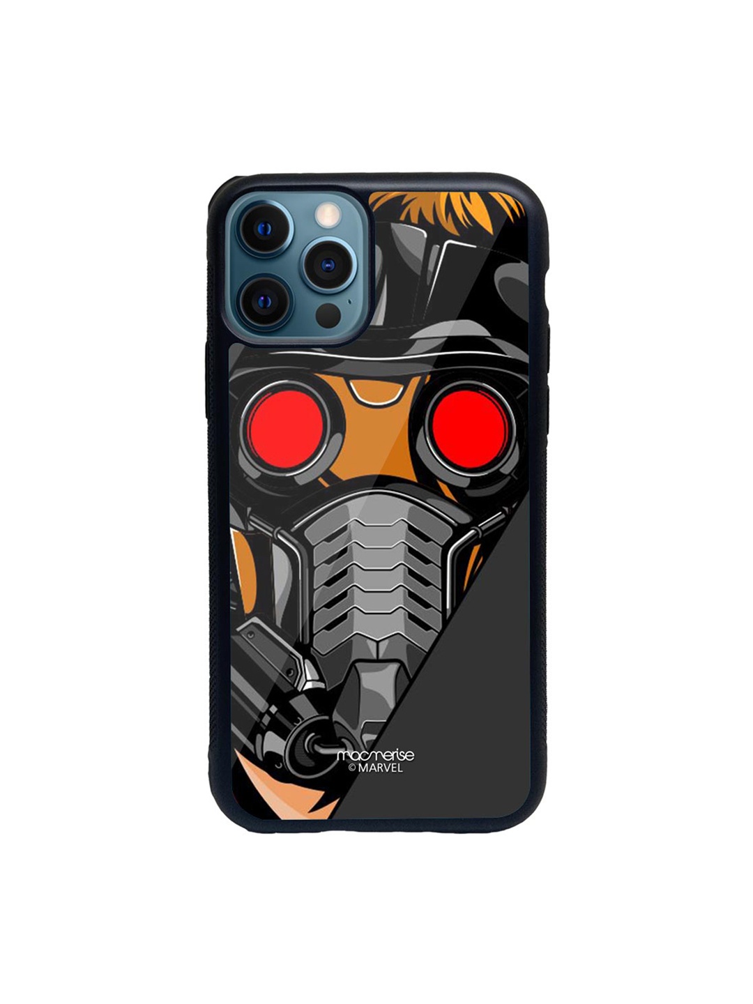 

macmerise Black & Red Legendary Star-Lord Glass iPhone 12 Pro Phone Case