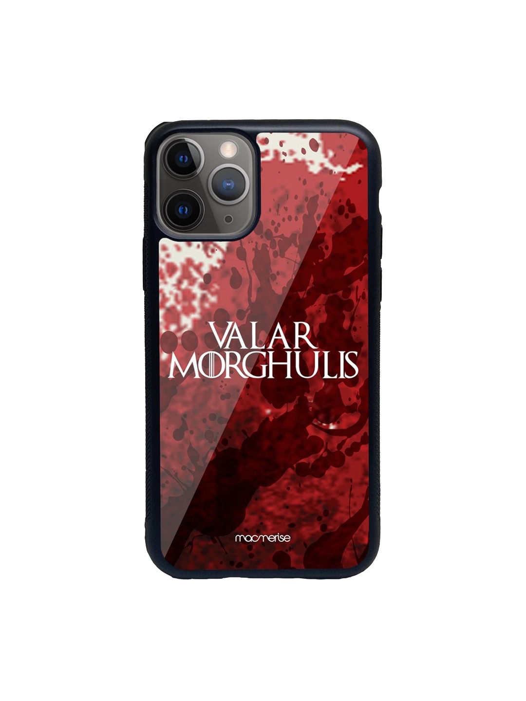 

macmerise Black & Red Valar Morghulis iPhone 11 Pro Max Back Case