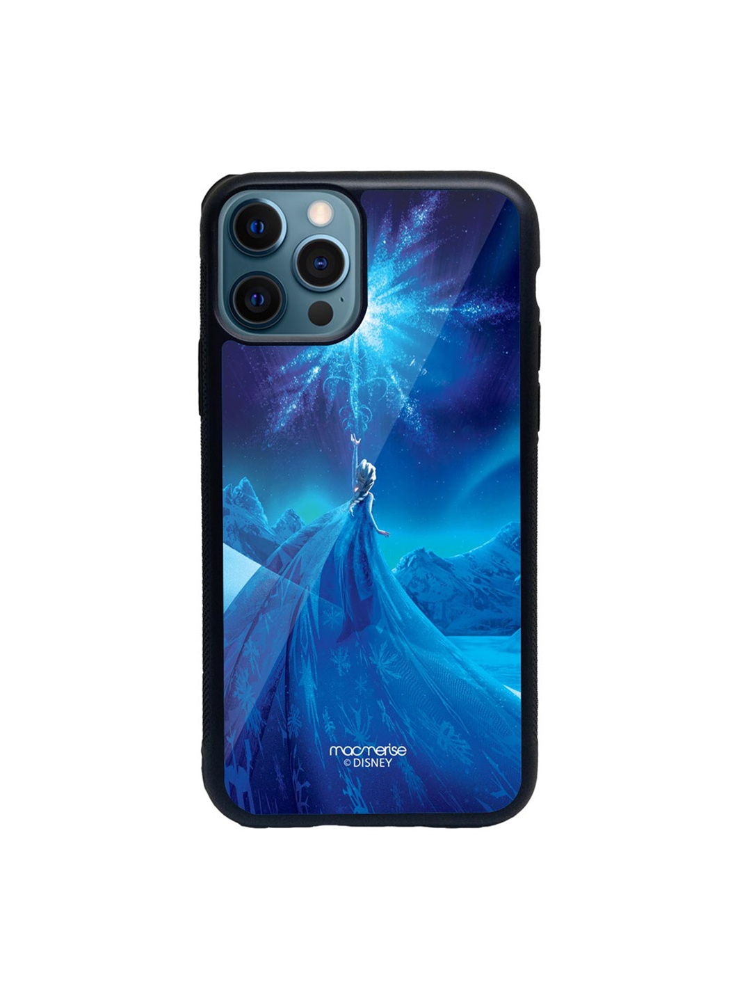 

macmerise Black & Blue Shining Bright Elsa iPhone 12 Pro Back Case