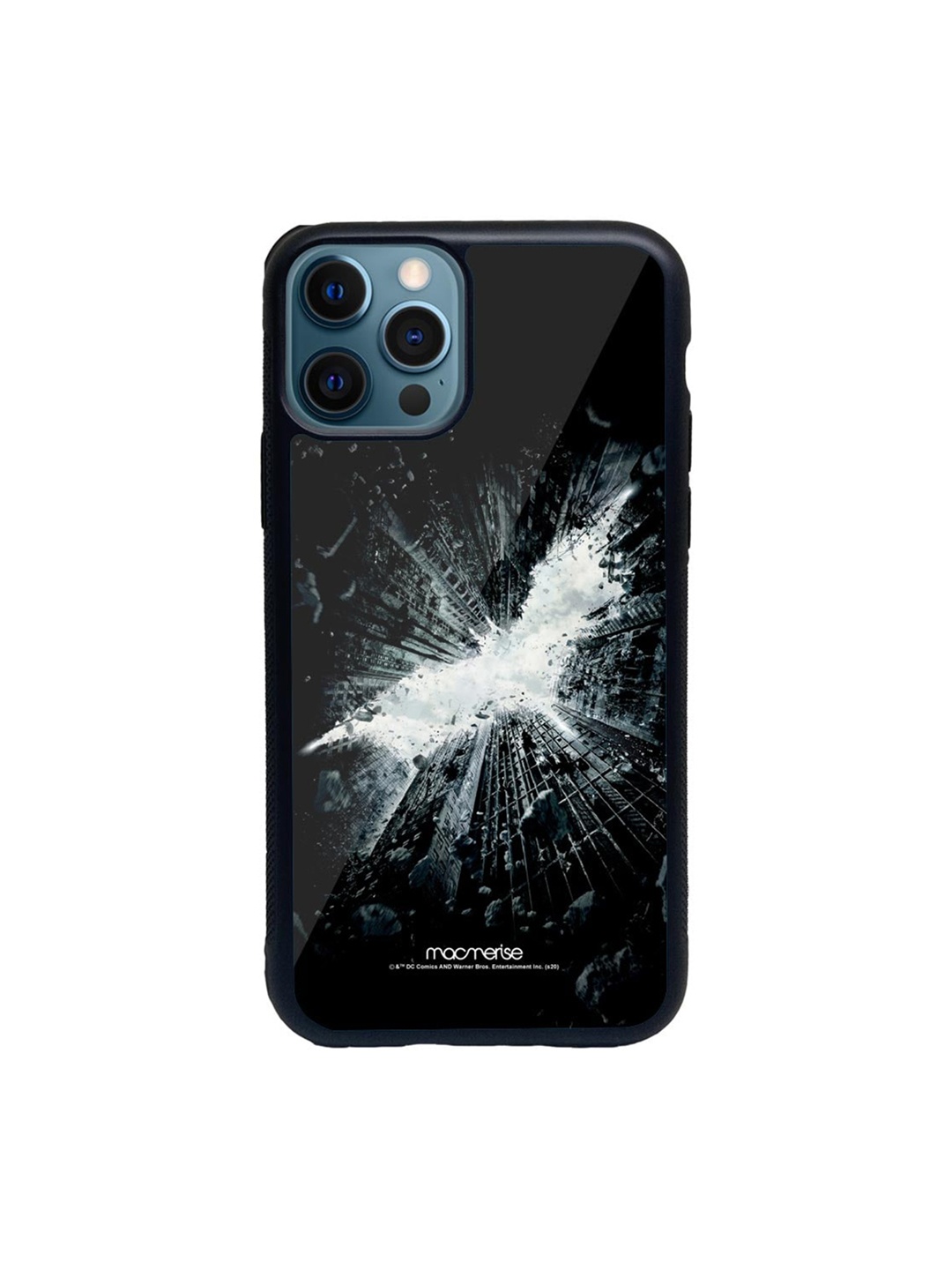 

Macmerise Black & White Superhero Glass iPhone 12 Pro Phone Case