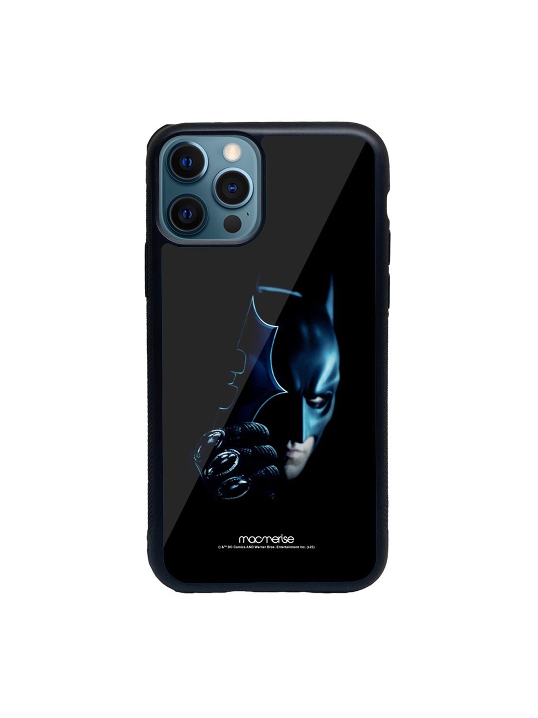 

macmerise Black & Grey I am Batman Printed iPhone 12 Pro Back Case