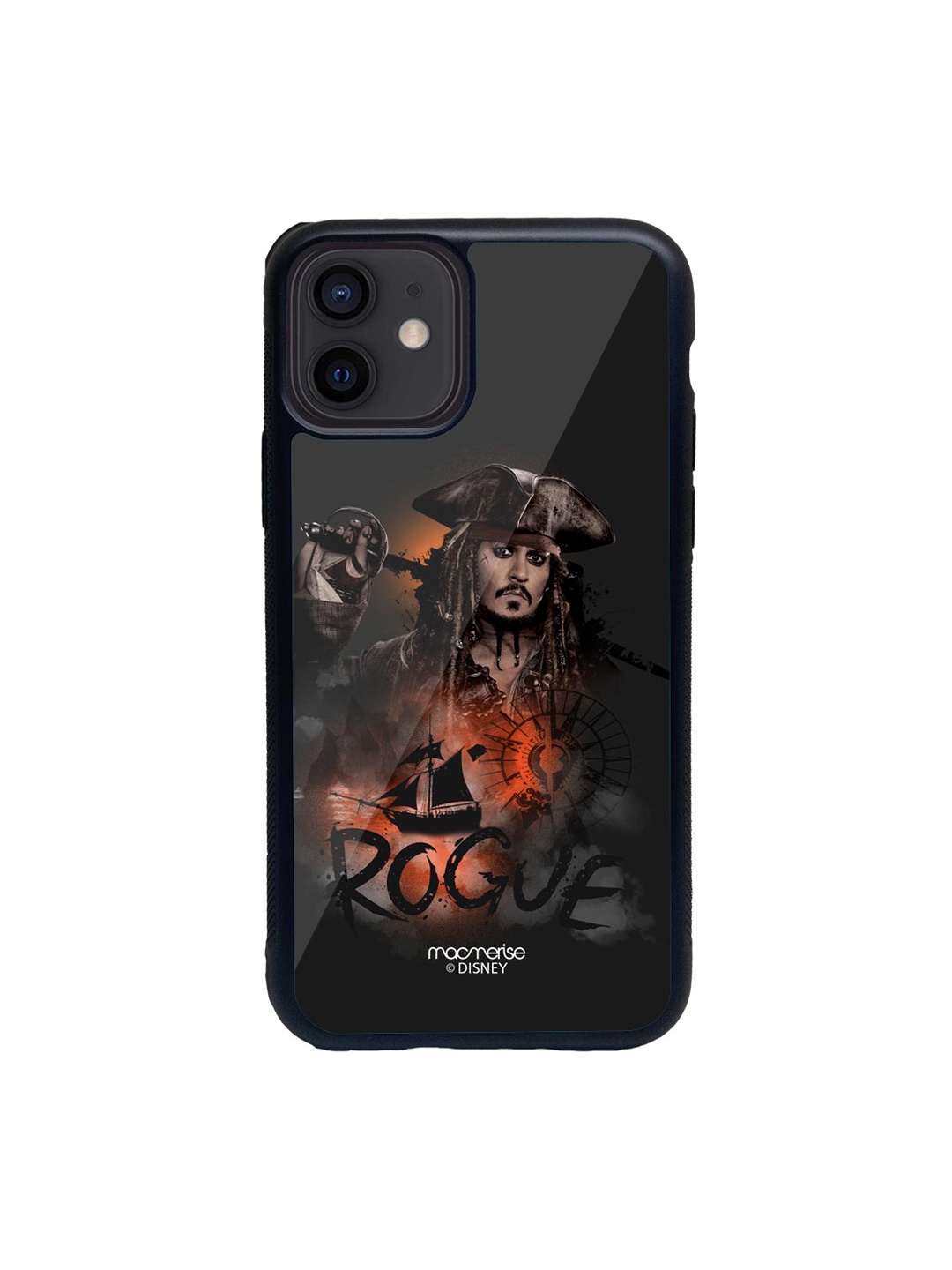 

macmerise Black & Red Roger Jack Printed iPhone 12 Back Case