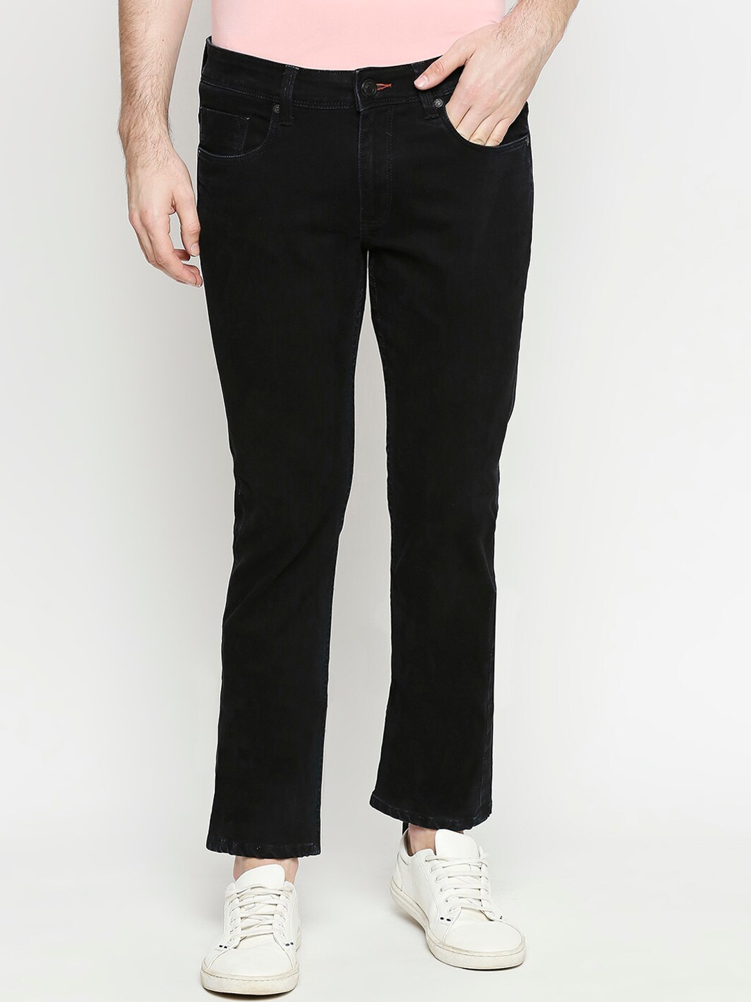 

Basics Men Black Super Skinny Fit Jeans
