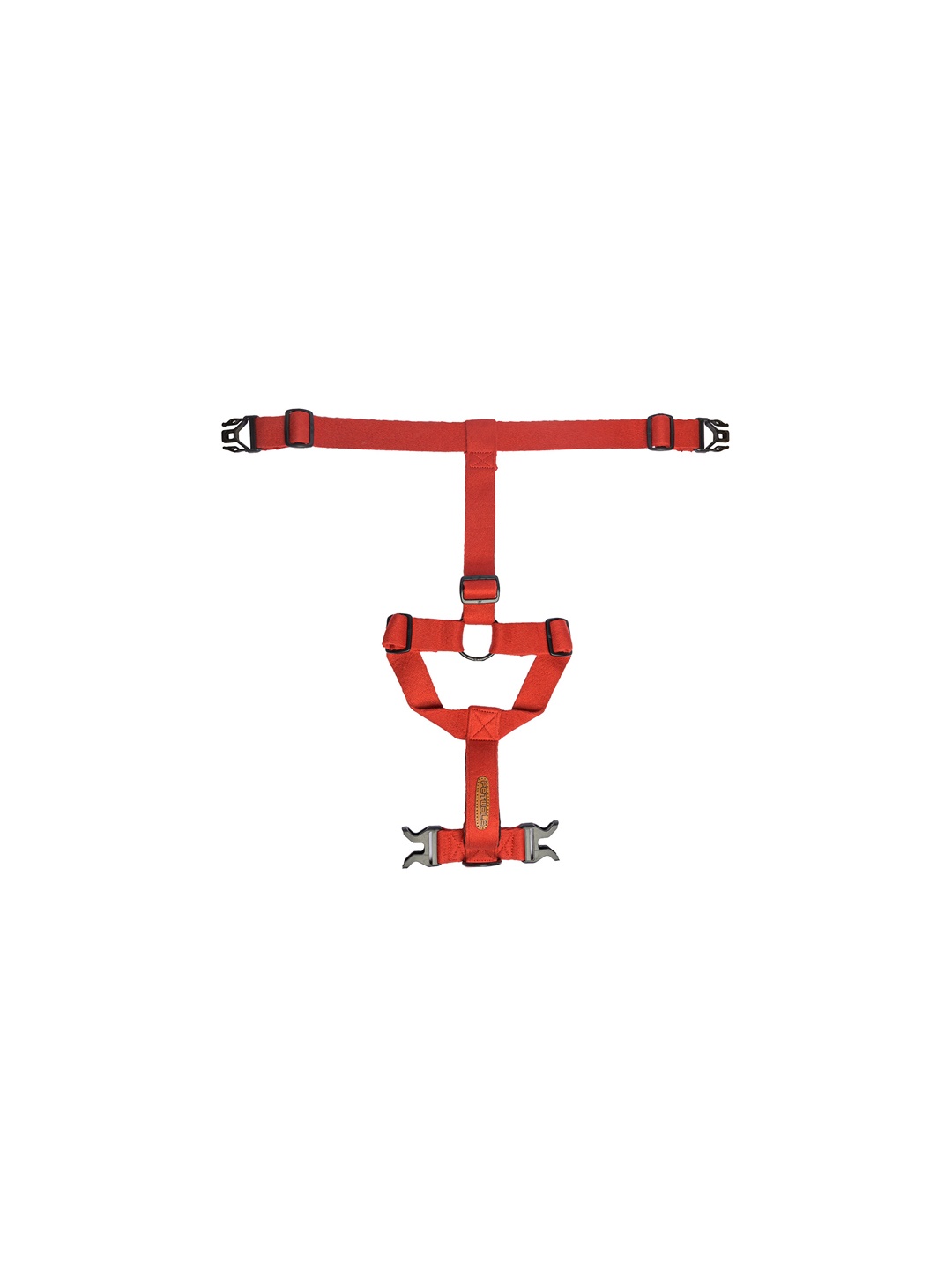 PETWALE Red Solid Dog H-Harness