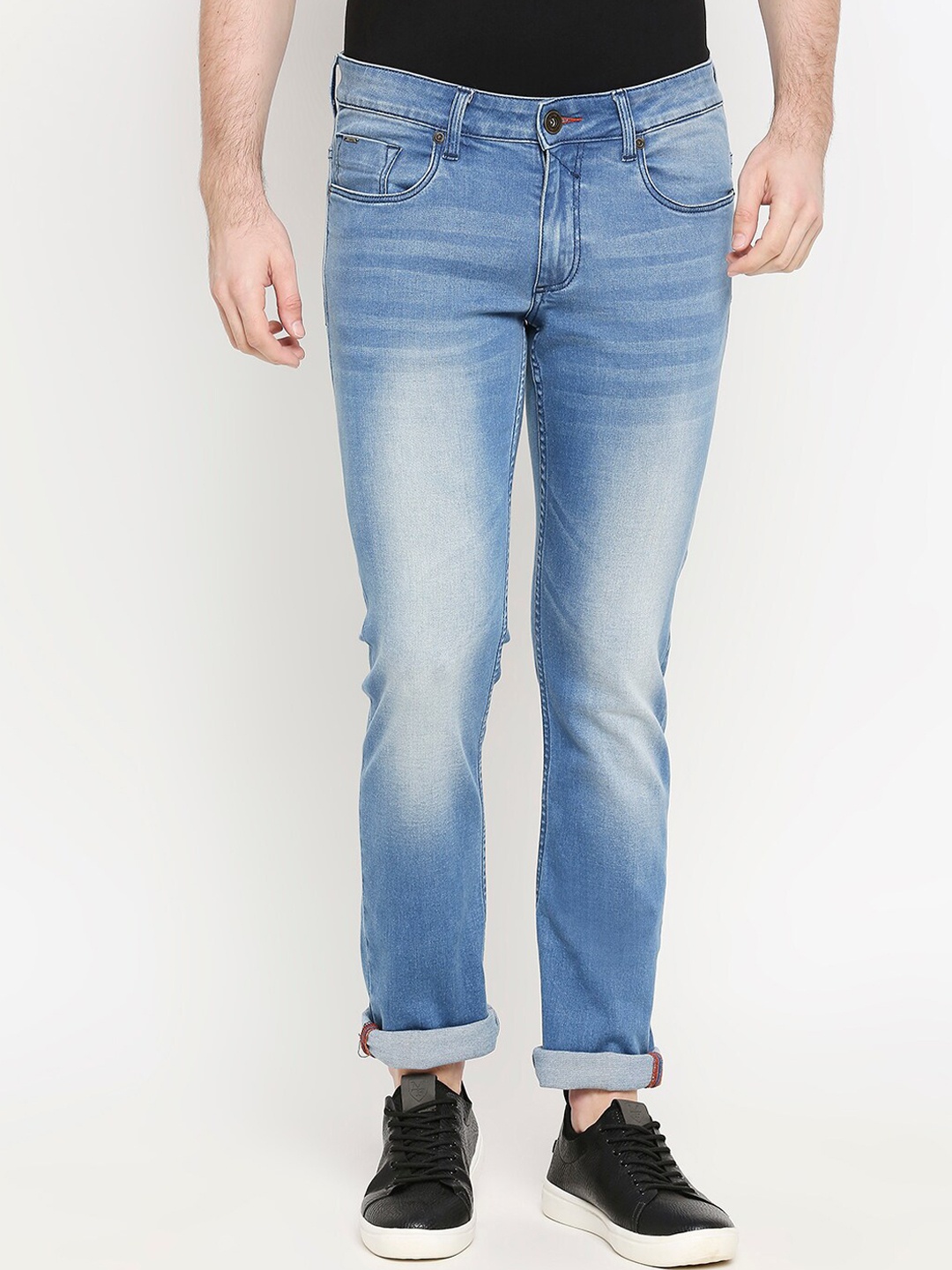 

Basics Men Blue Skinny Fit Jeans