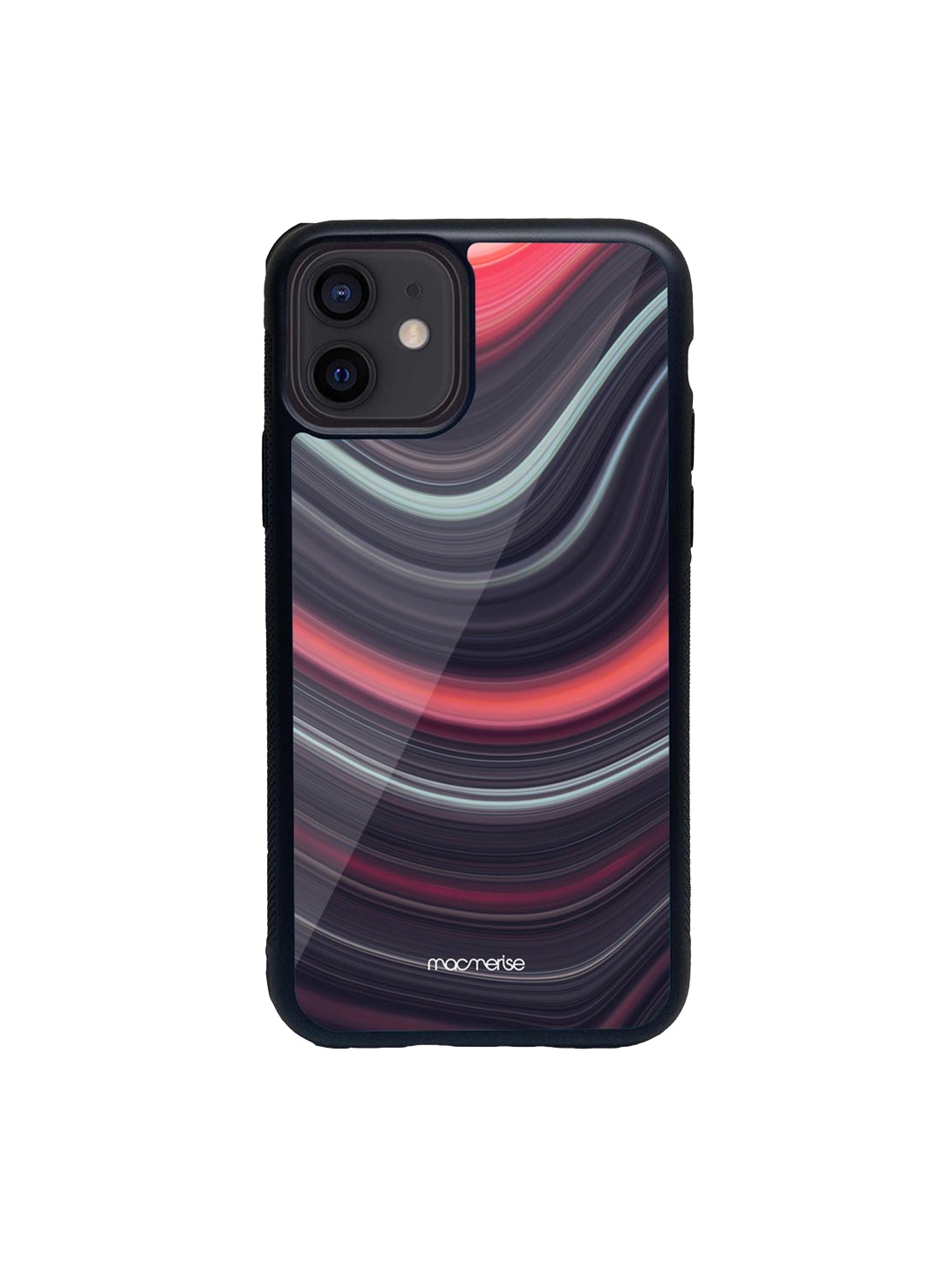 

macmerise Multicoloured Liquid Funk iPhone 12 Mini Back Case, Multi