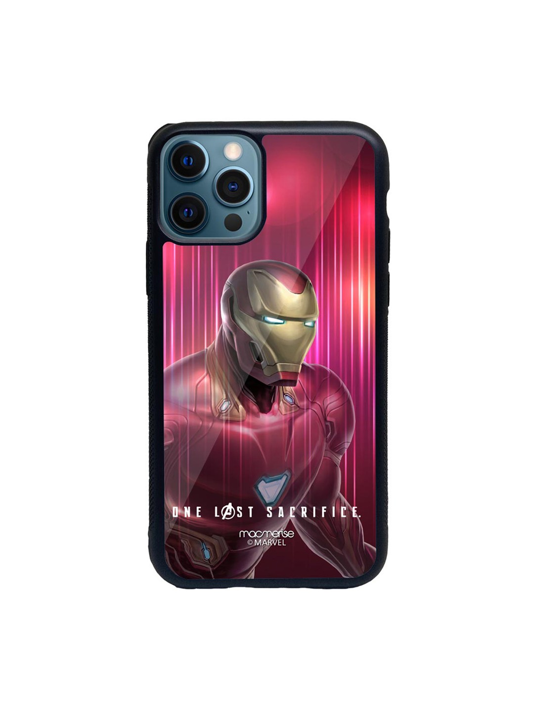 

macmerise Pink & Beige One Last Sacrifice Glass iPhone 12 Pro Phone Case